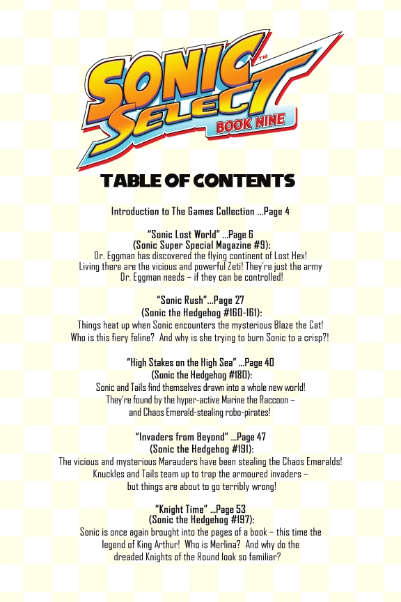 Read online Sonic Select Vol. 9 comic -  Issue # Full - 3