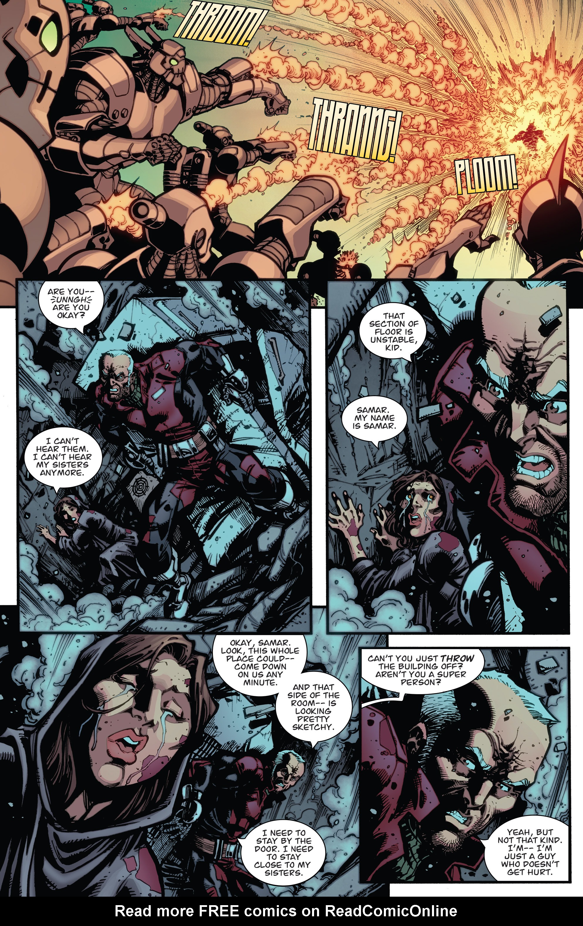 Read online Guarding the Globe (2012) comic -  Issue #6 - 12
