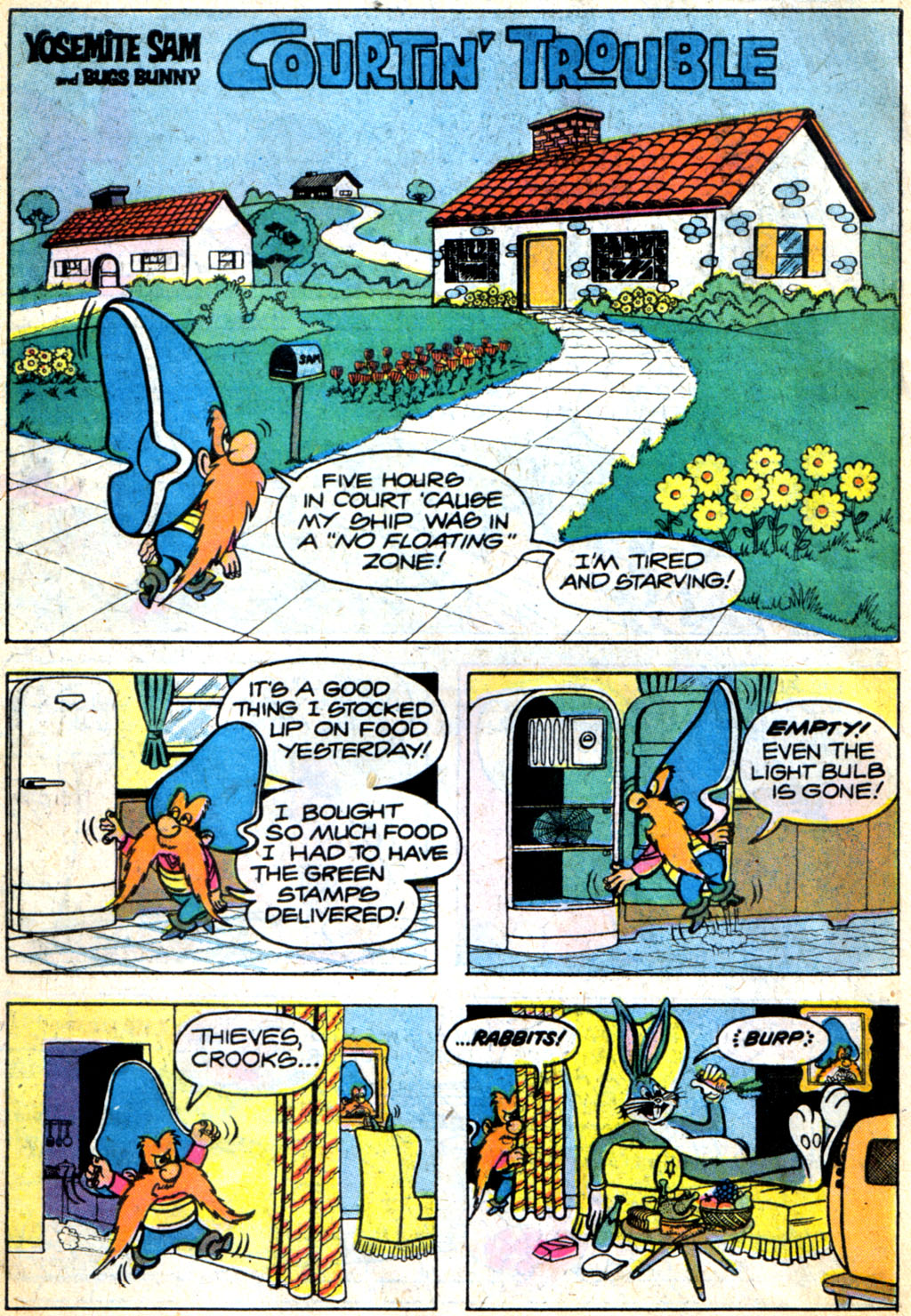 Read online Yosemite Sam and Bugs Bunny comic -  Issue #44 - 9