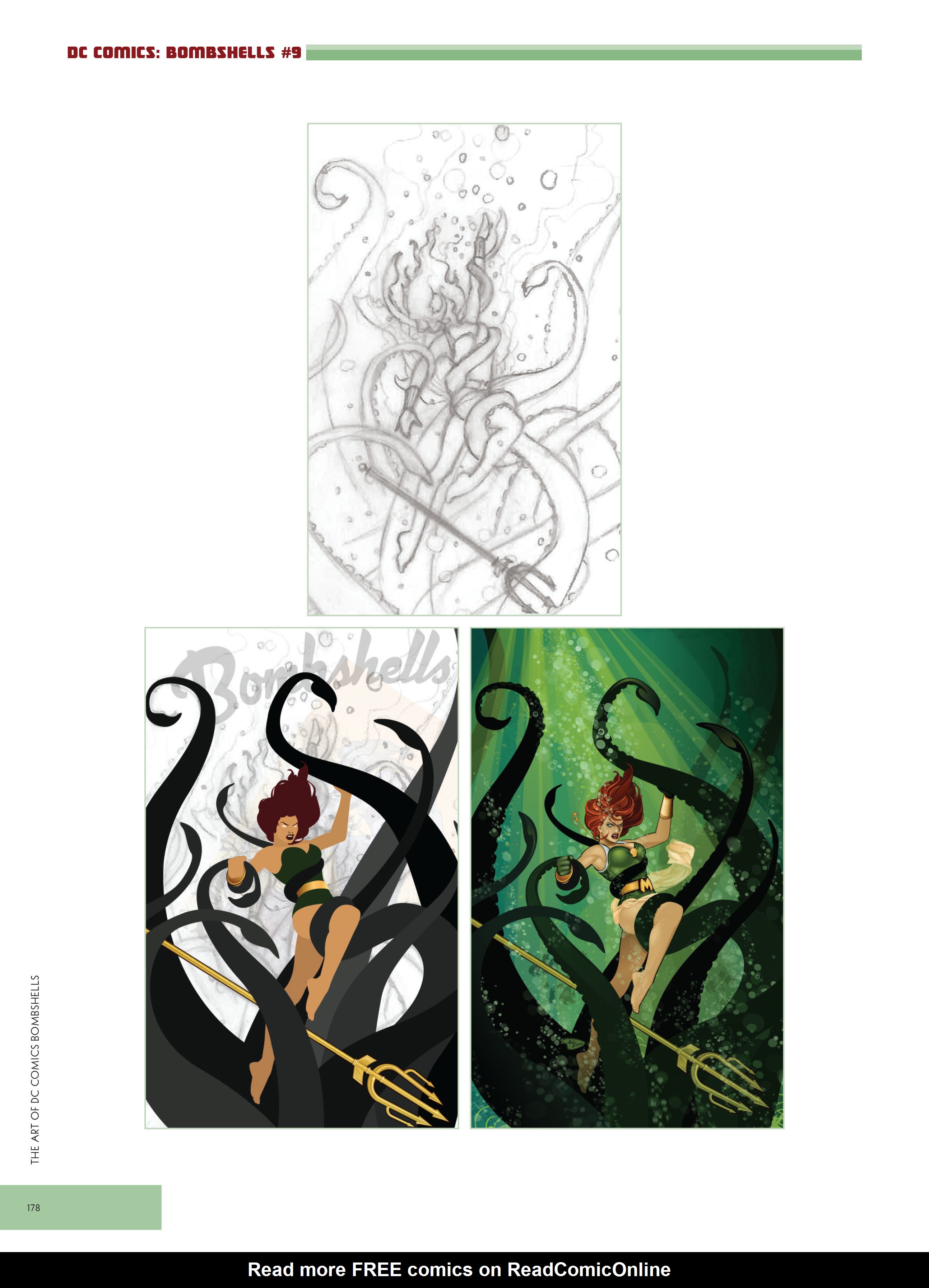 Read online The Art of DC Comics Bombshells comic -  Issue # TPB (Part 2) - 36