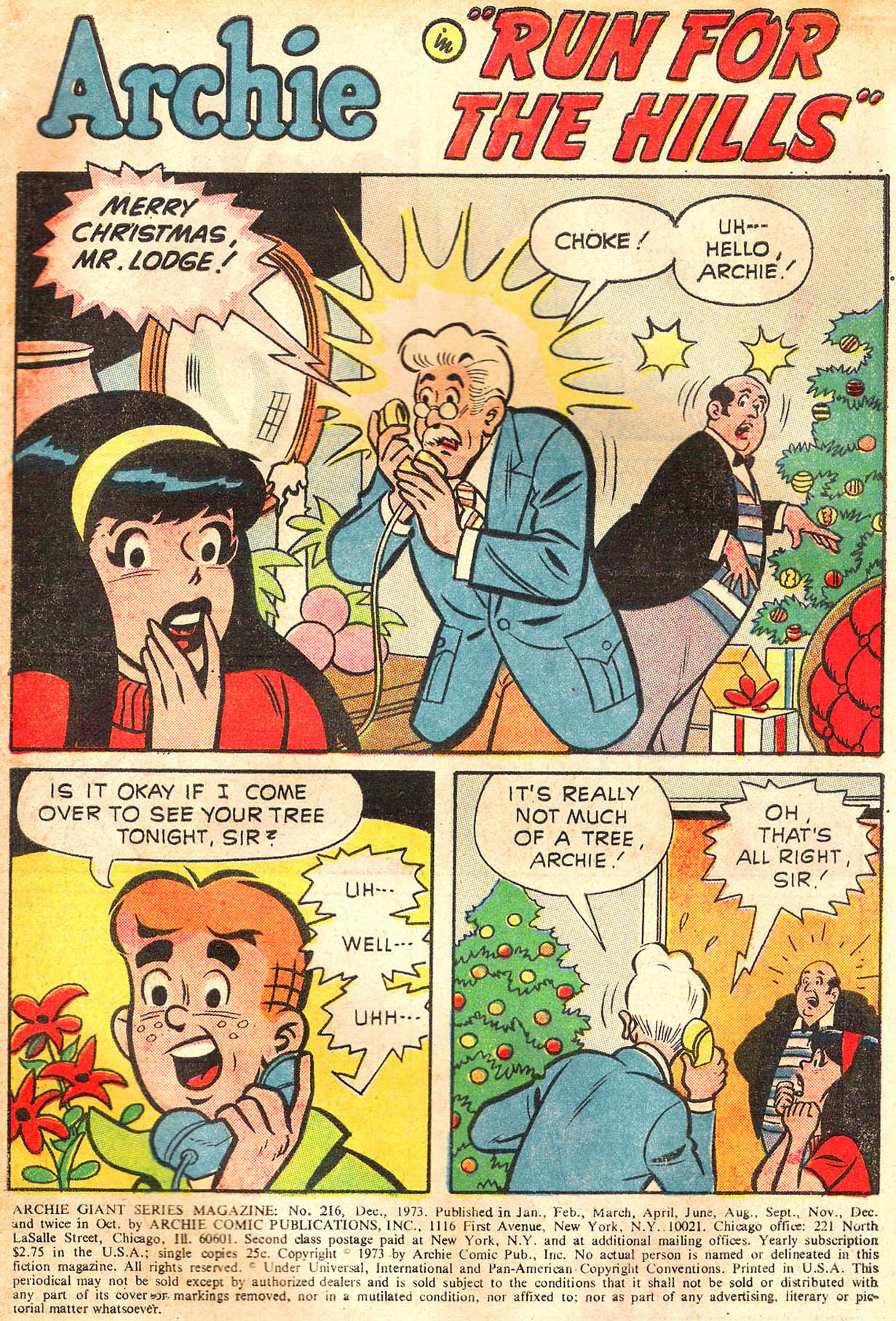Read online Archie Giant Series Magazine comic -  Issue #216 - 3