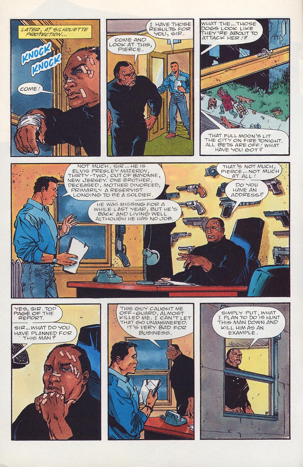 Read online Dogs of War comic -  Issue #5 - 9