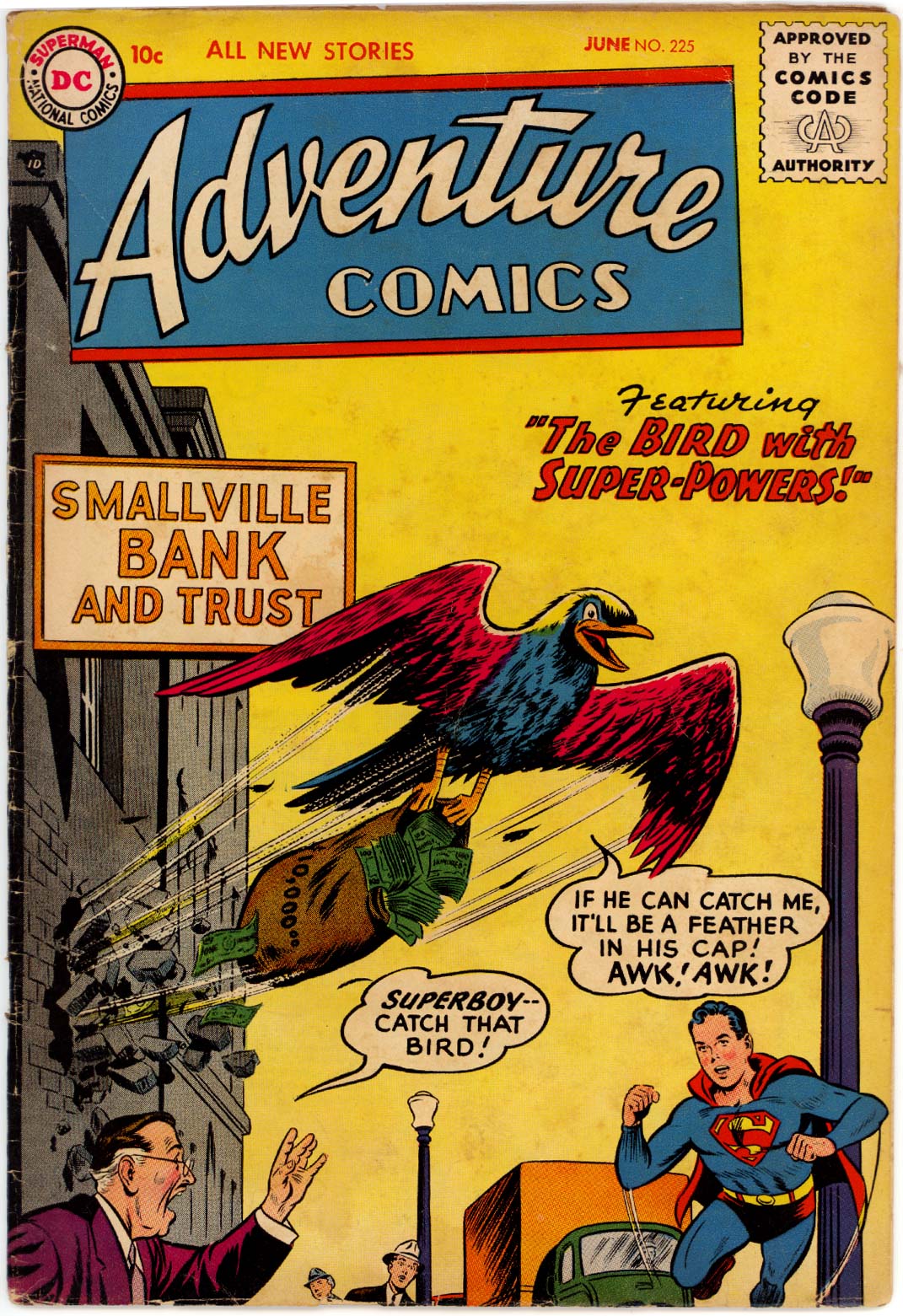 Read online Adventure Comics (1938) comic -  Issue #225 - 1