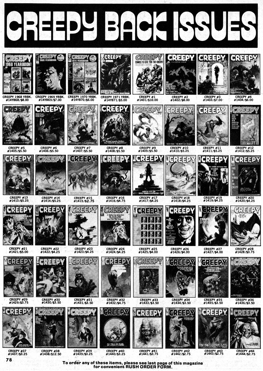 Creepy (1964) Issue #102 #102 - English 78