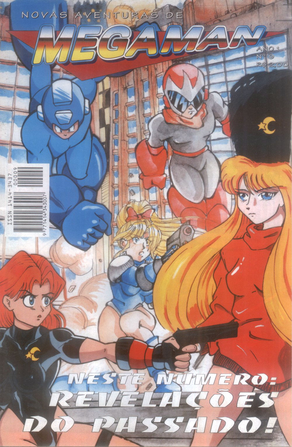 Read online Novas Aventuras de Megaman comic -  Issue #9 - 1