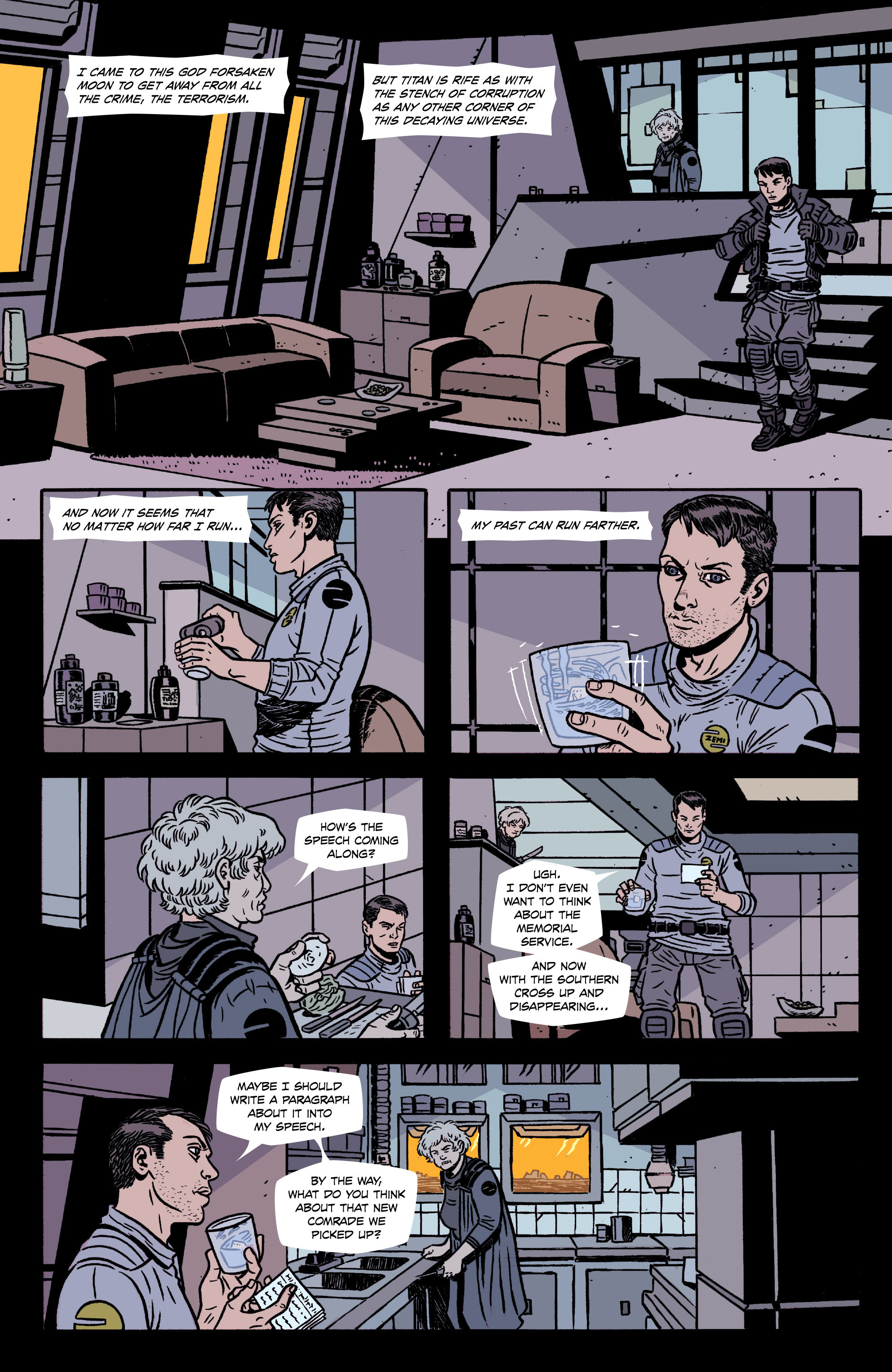 Read online Southern Cross comic -  Issue #7 - 9