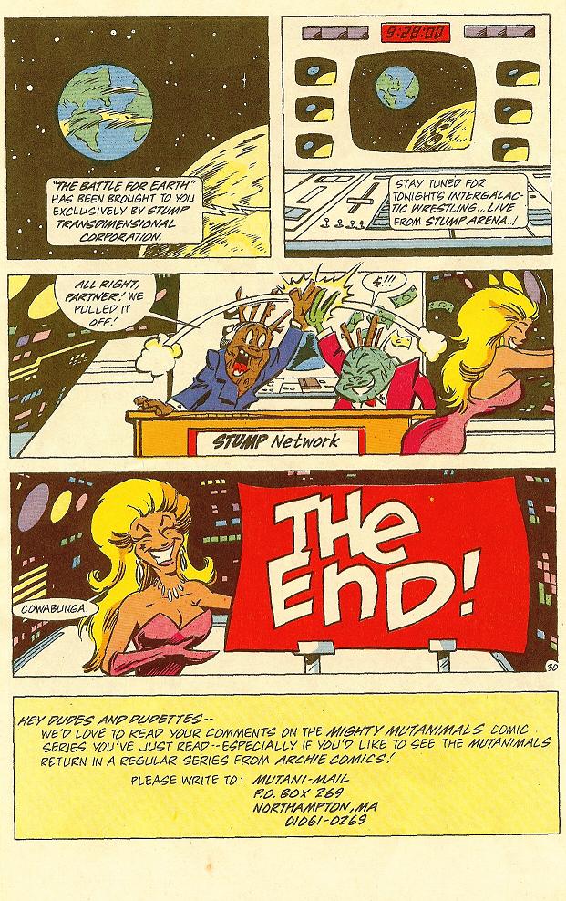 Read online Mighty Mutanimals comic -  Issue #3 - 31