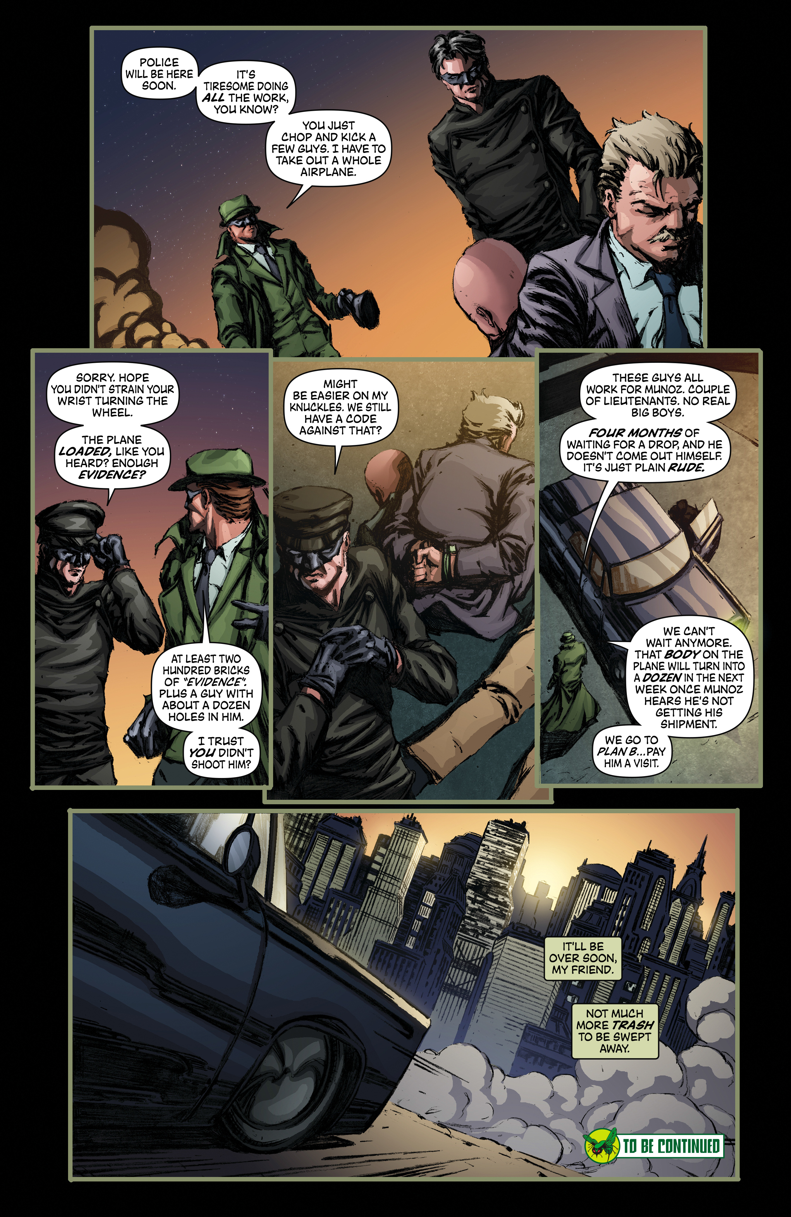Read online Green Hornet: Blood Ties comic -  Issue #1 - 22