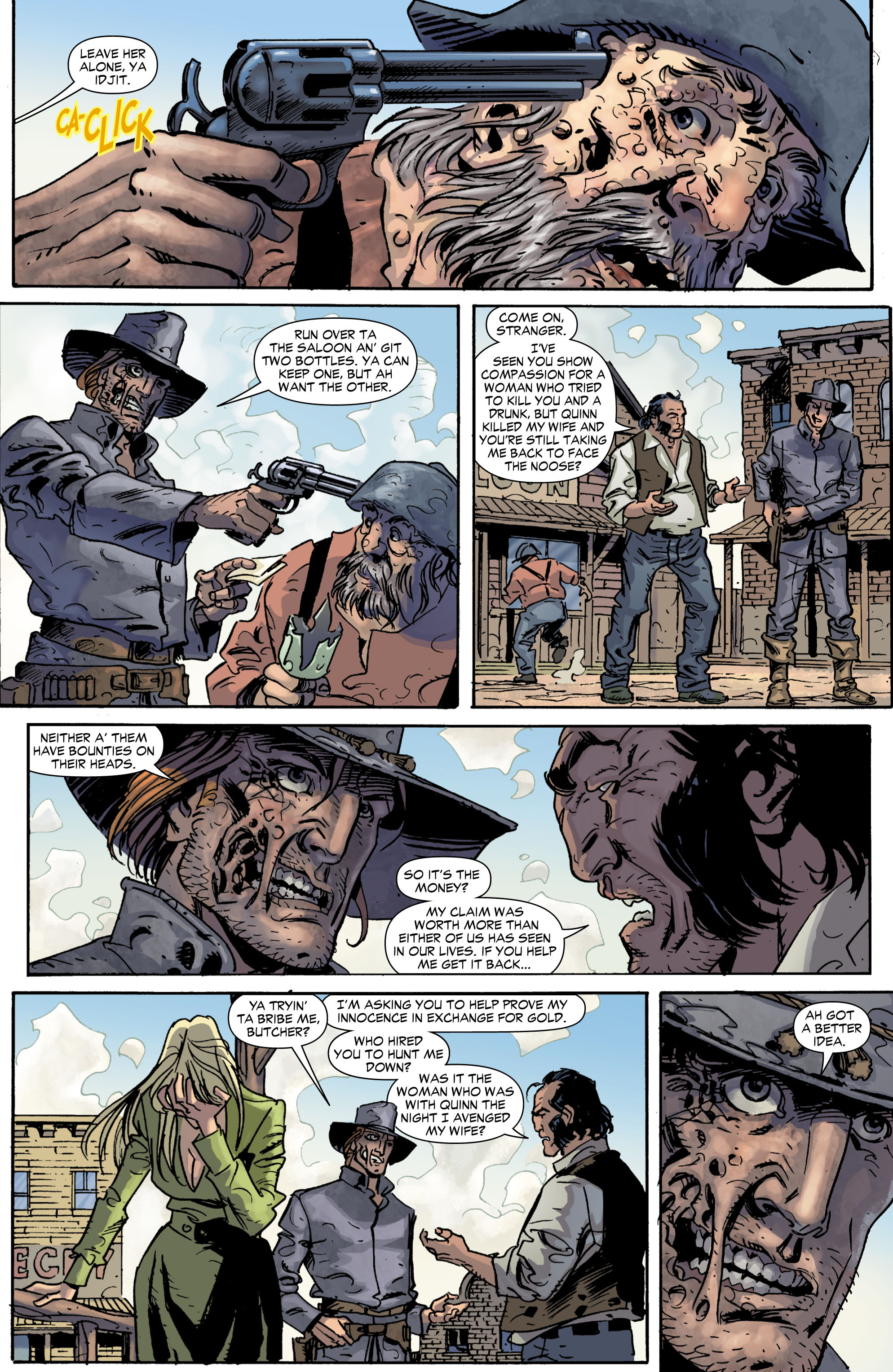 Read online Jonah Hex (2006) comic -  Issue #58 - 14