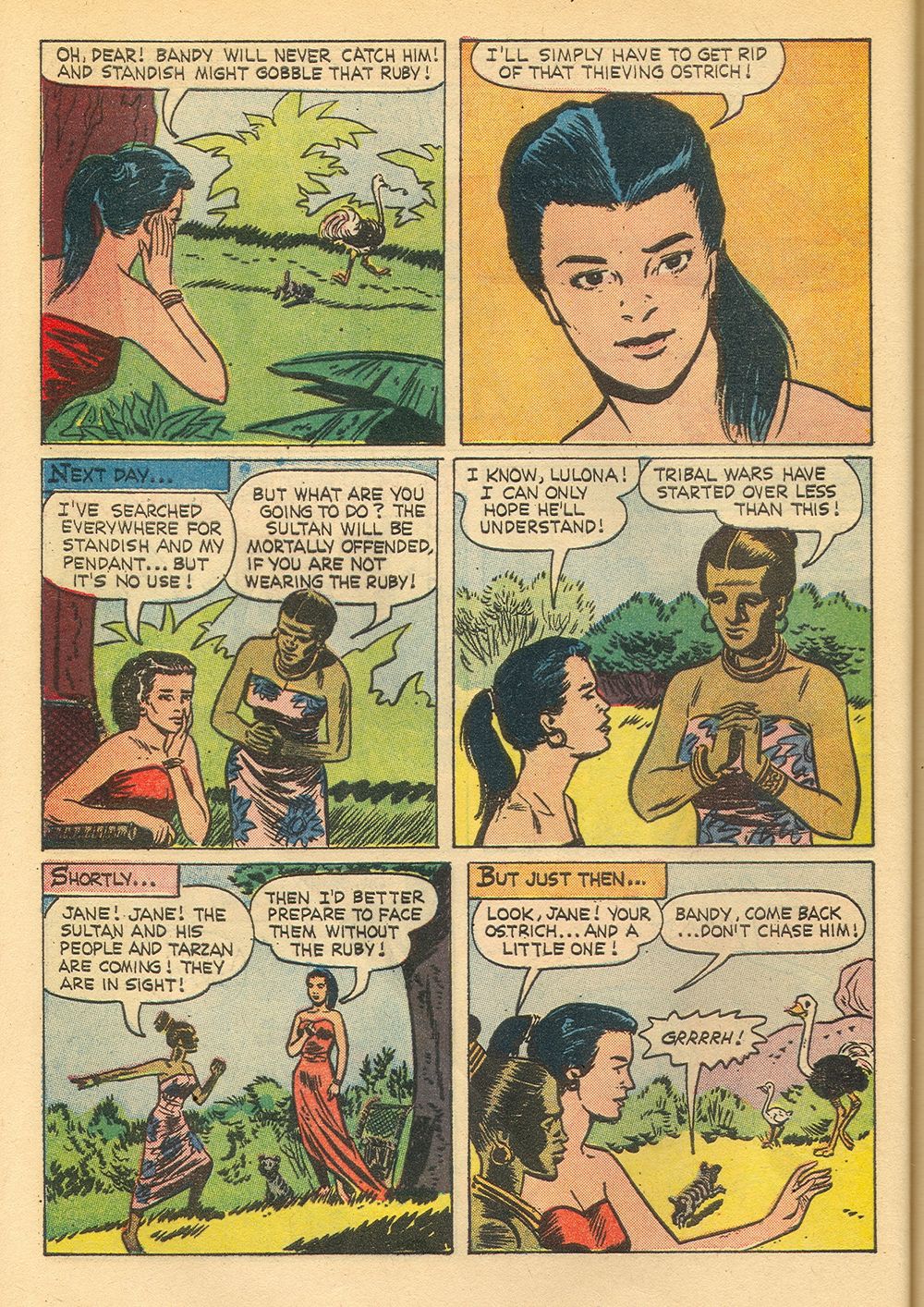 Read online Tarzan (1948) comic -  Issue #51 - 40