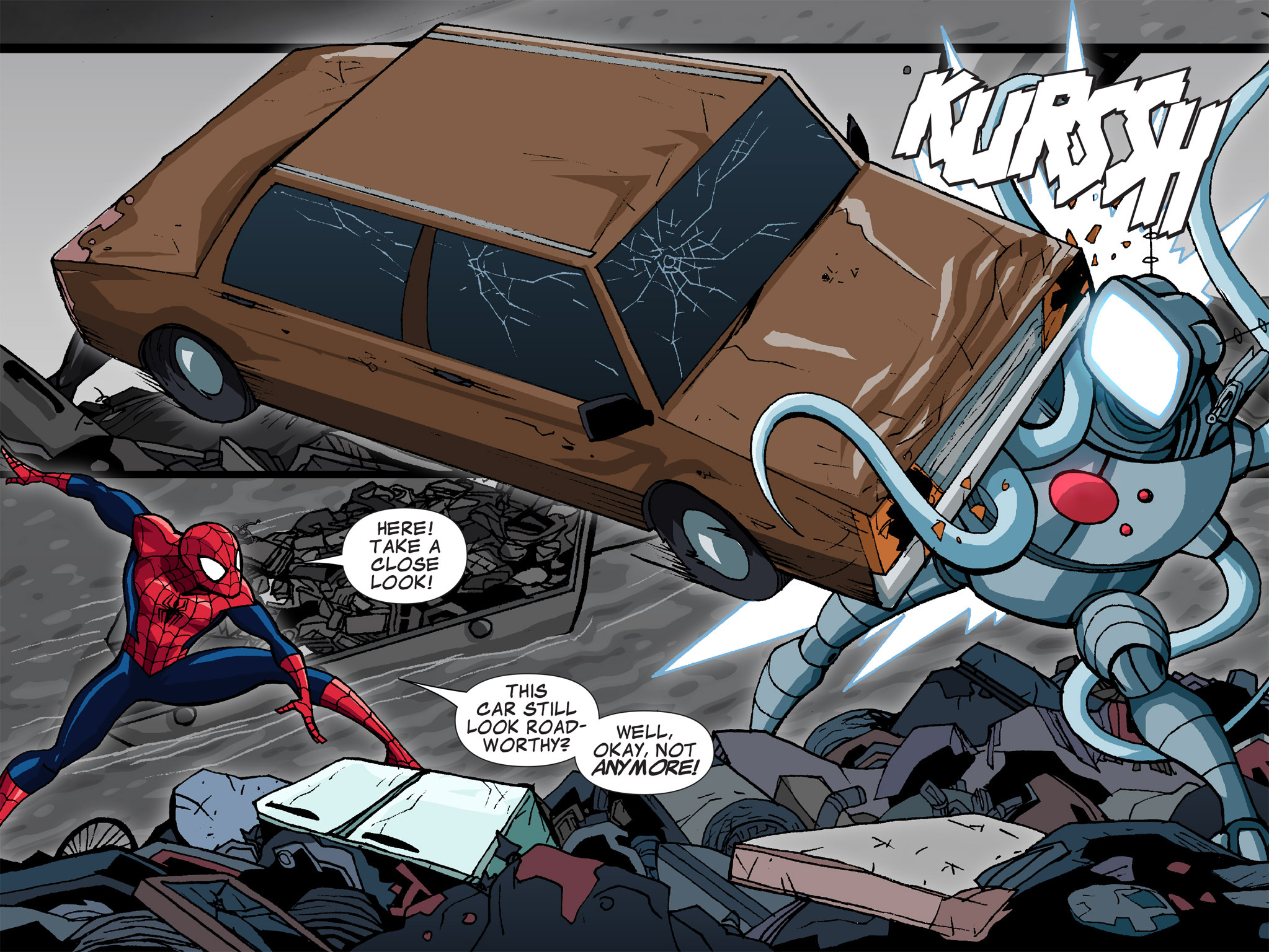 Read online Ultimate Spider-Man (Infinite Comics) (2015) comic -  Issue #2 - 14