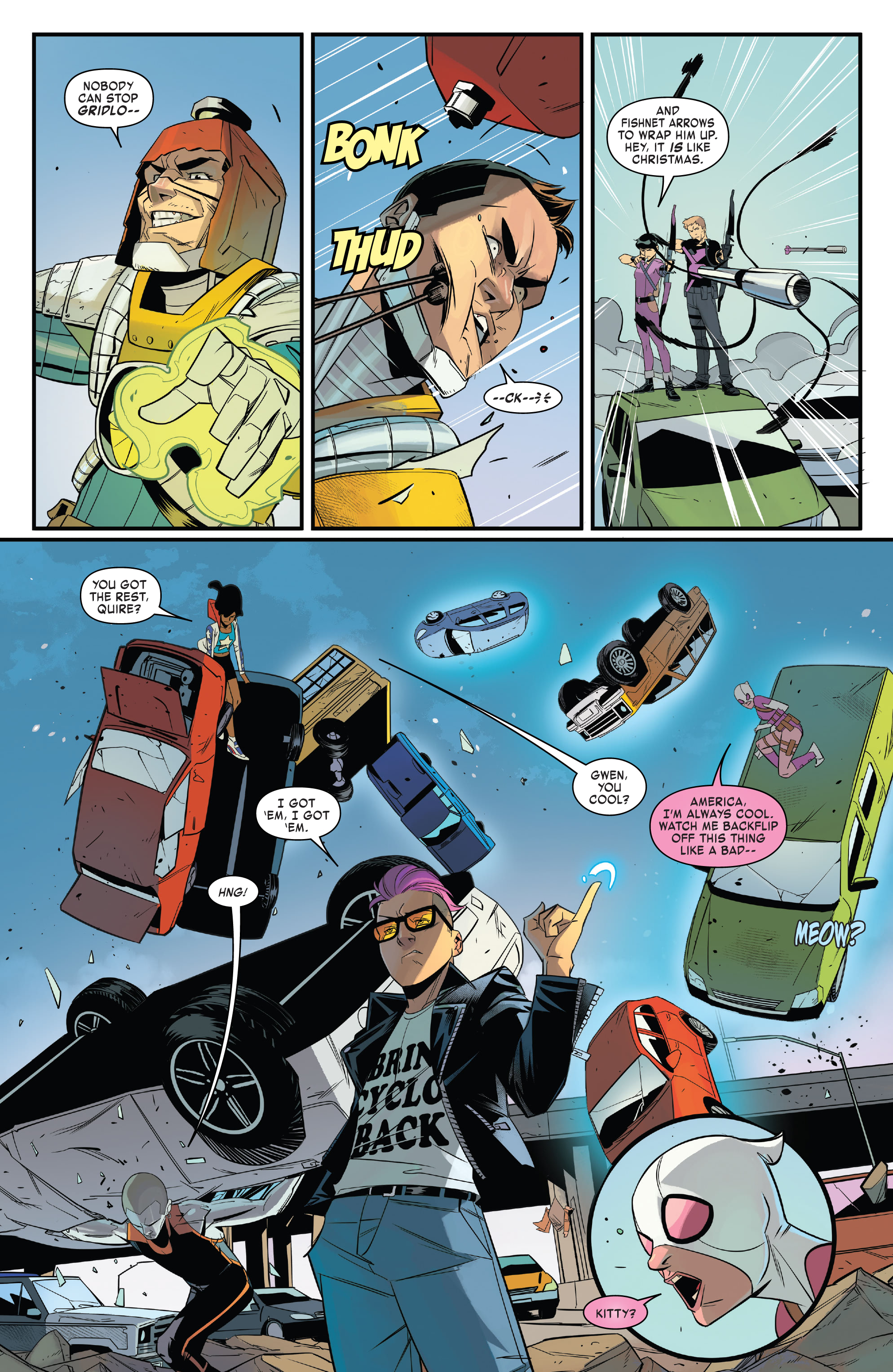 Read online Hawkeye: Team Spirit comic -  Issue # TPB (Part 1) - 7