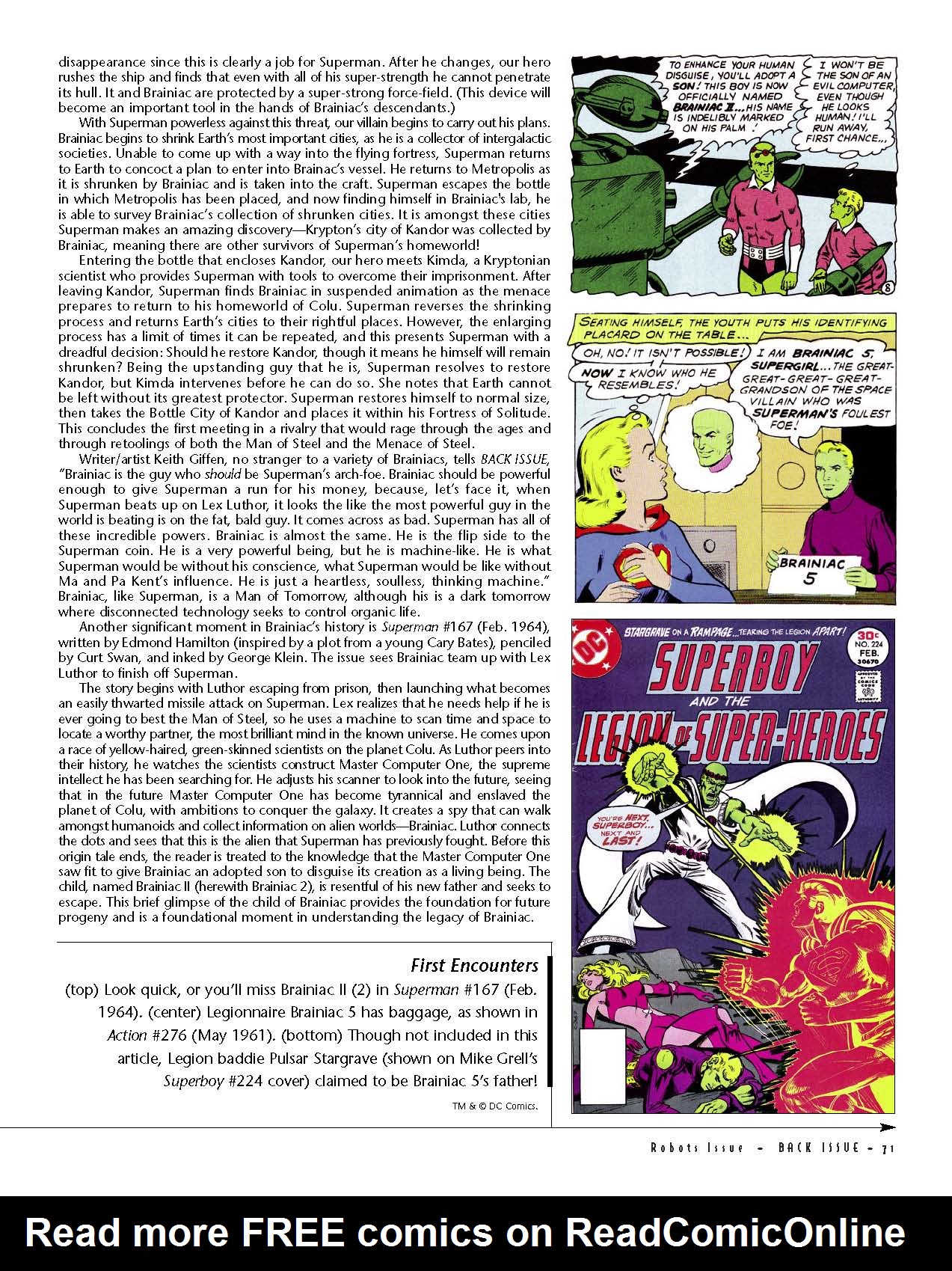 Read online Back Issue comic -  Issue #72 - 73