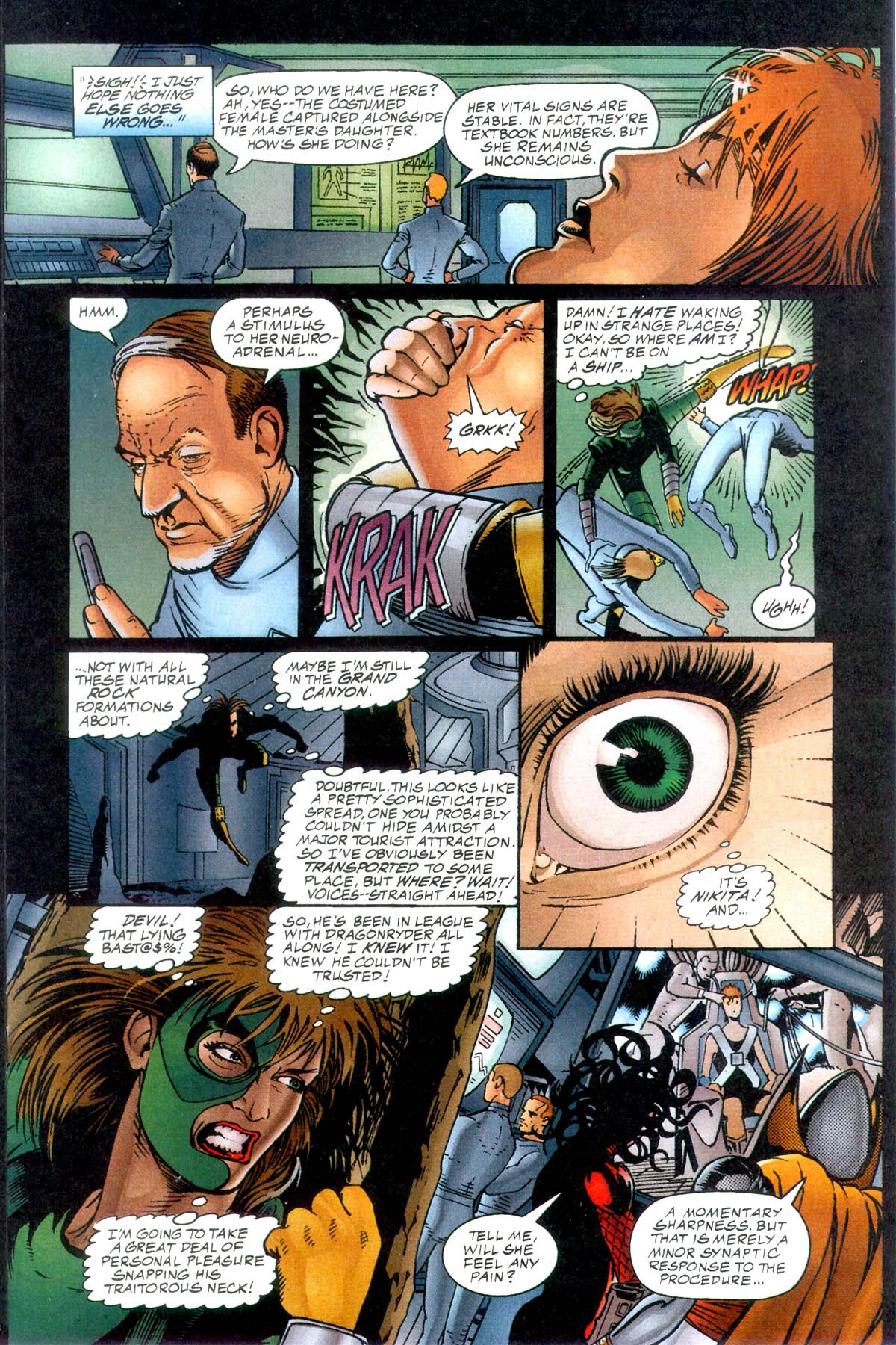 Read online Strikeback! (1996) comic -  Issue #4 - 13