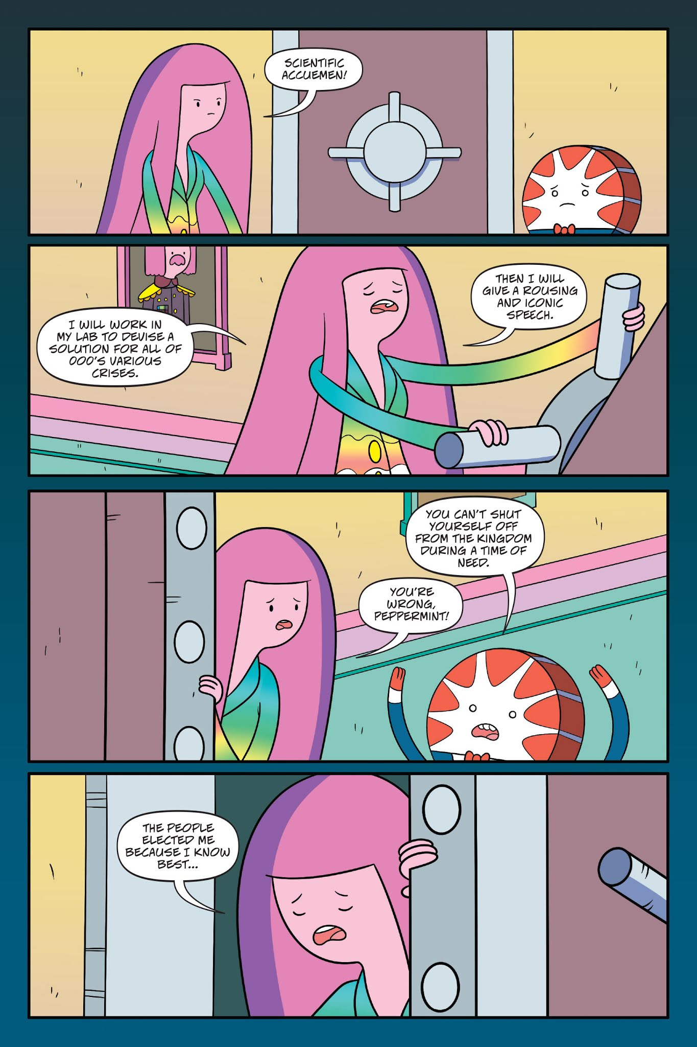 Read online Adventure Time: President Bubblegum comic -  Issue # TPB - 103