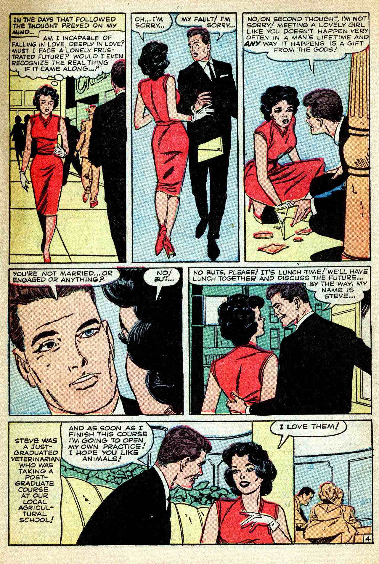 Read online Love Romances comic -  Issue #82 - 6