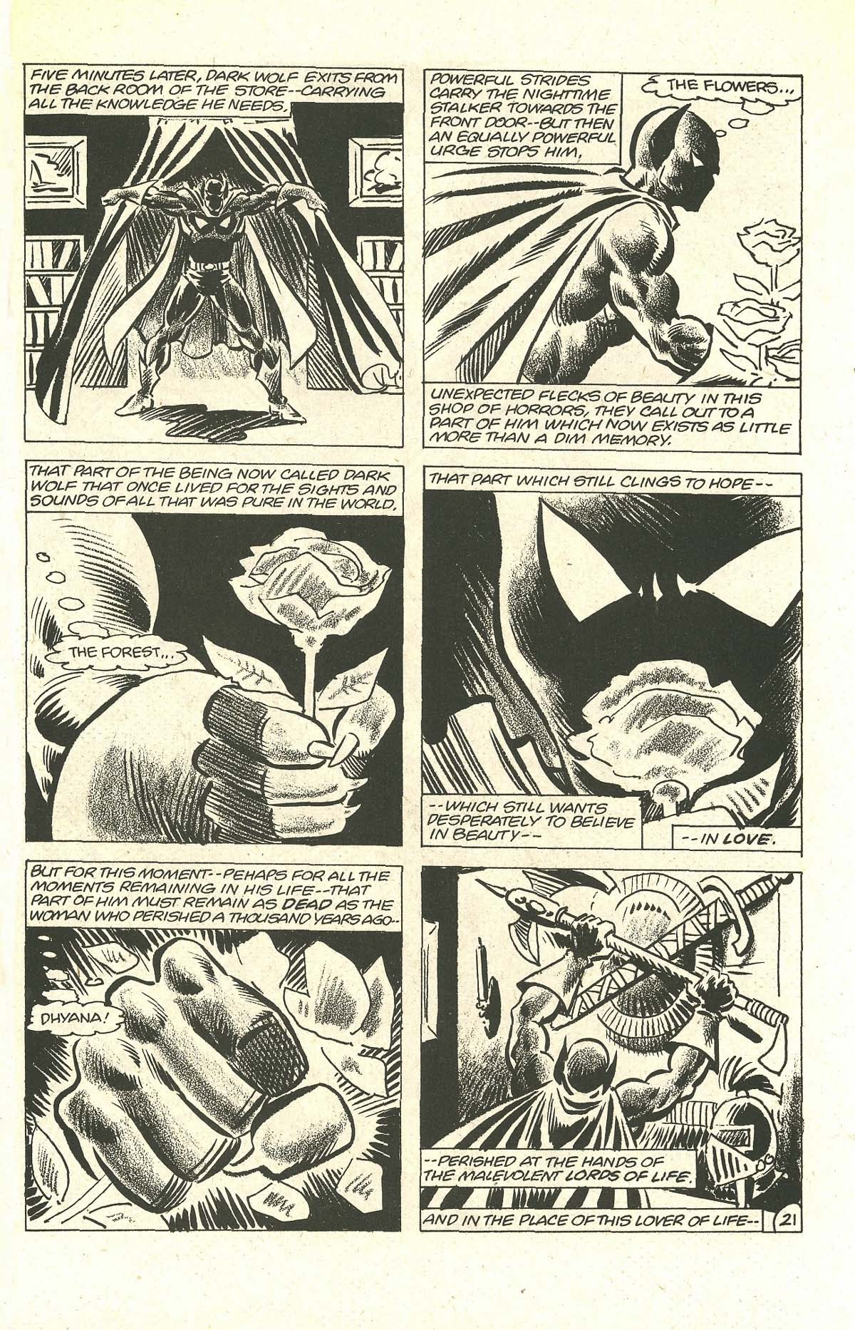 Read online Dark Wolf comic -  Issue #3 - 23