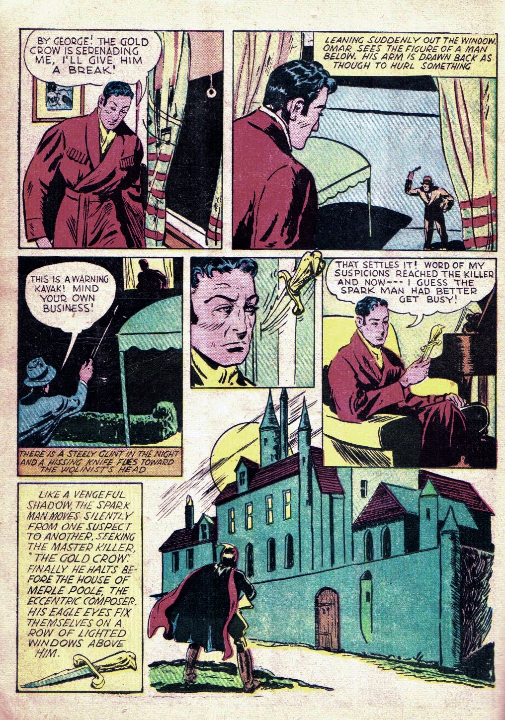 Read online Sparkler Comics comic -  Issue #3 - 3
