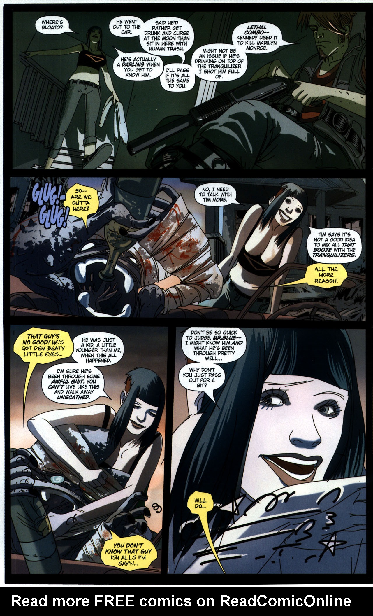 Read online Strange Girl comic -  Issue #4 - 10