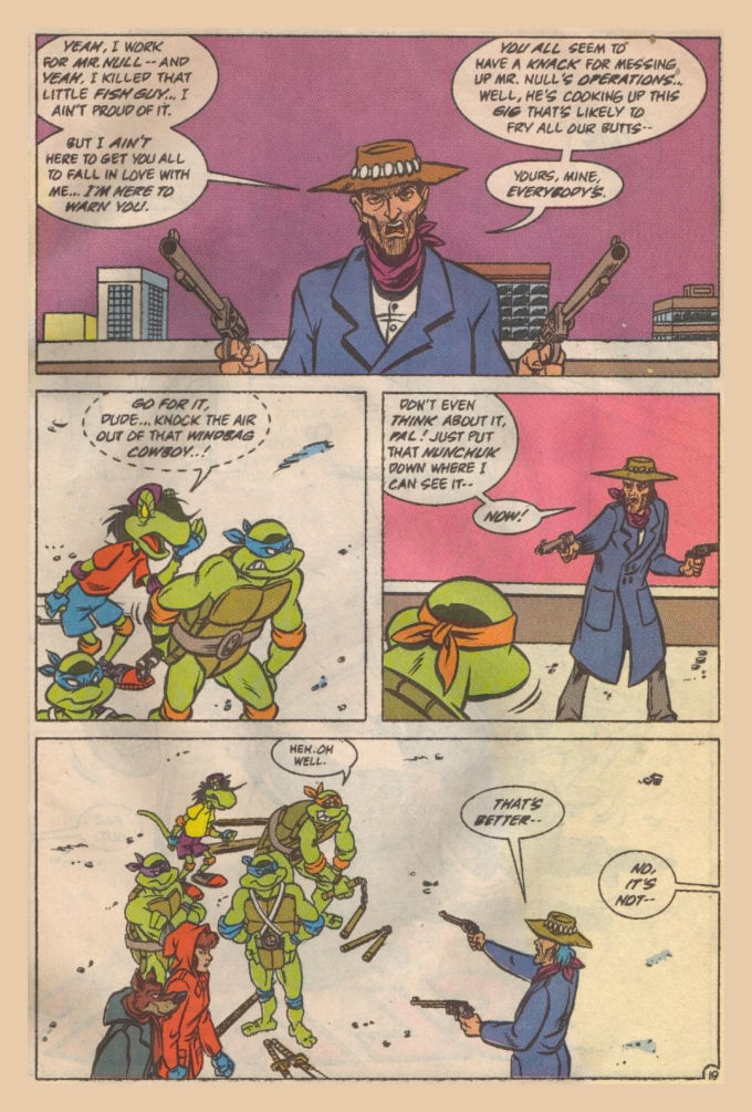 Read online Teenage Mutant Ninja Turtles Adventures (1989) comic -  Issue #19 - 20