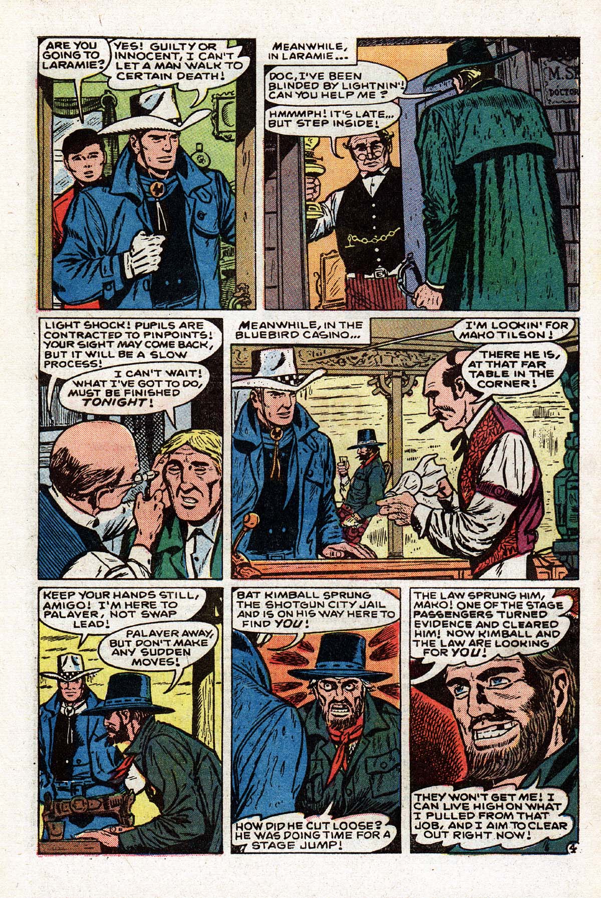 Read online The Mighty Marvel Western comic -  Issue #19 - 22