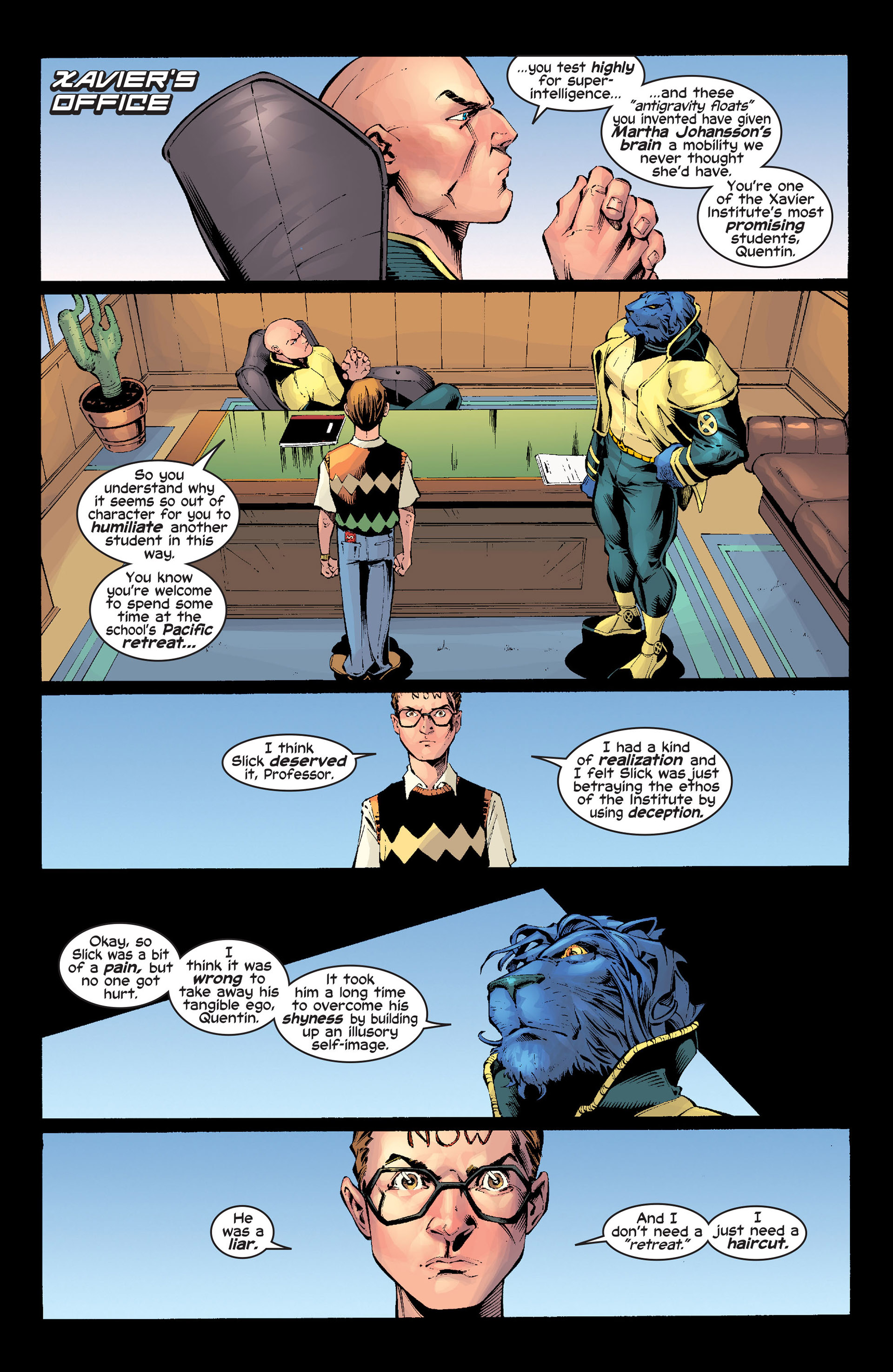 Read online New X-Men (2001) comic -  Issue #134 - 20