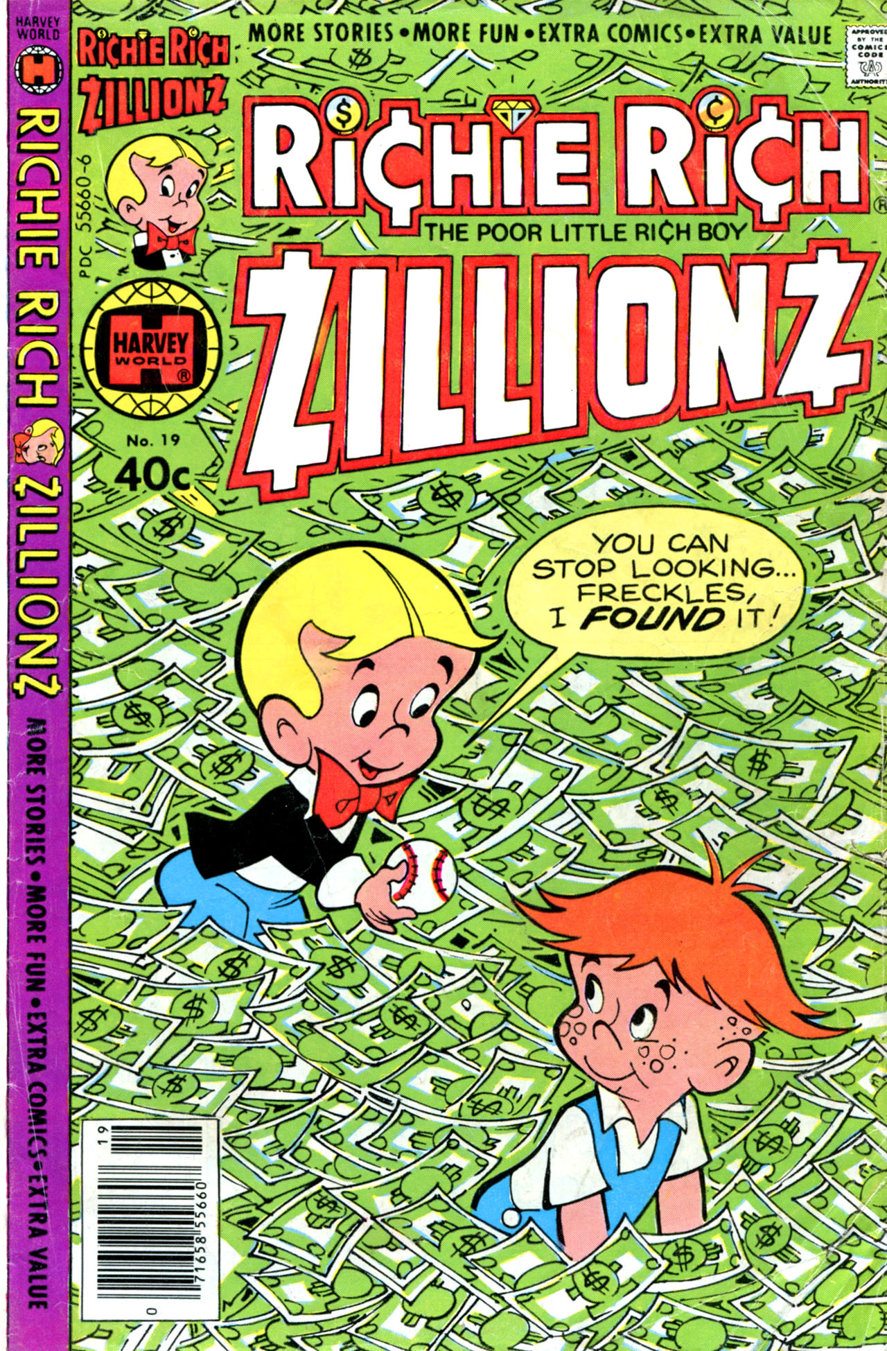 Read online Richie Rich Zillionz comic -  Issue #19 - 1