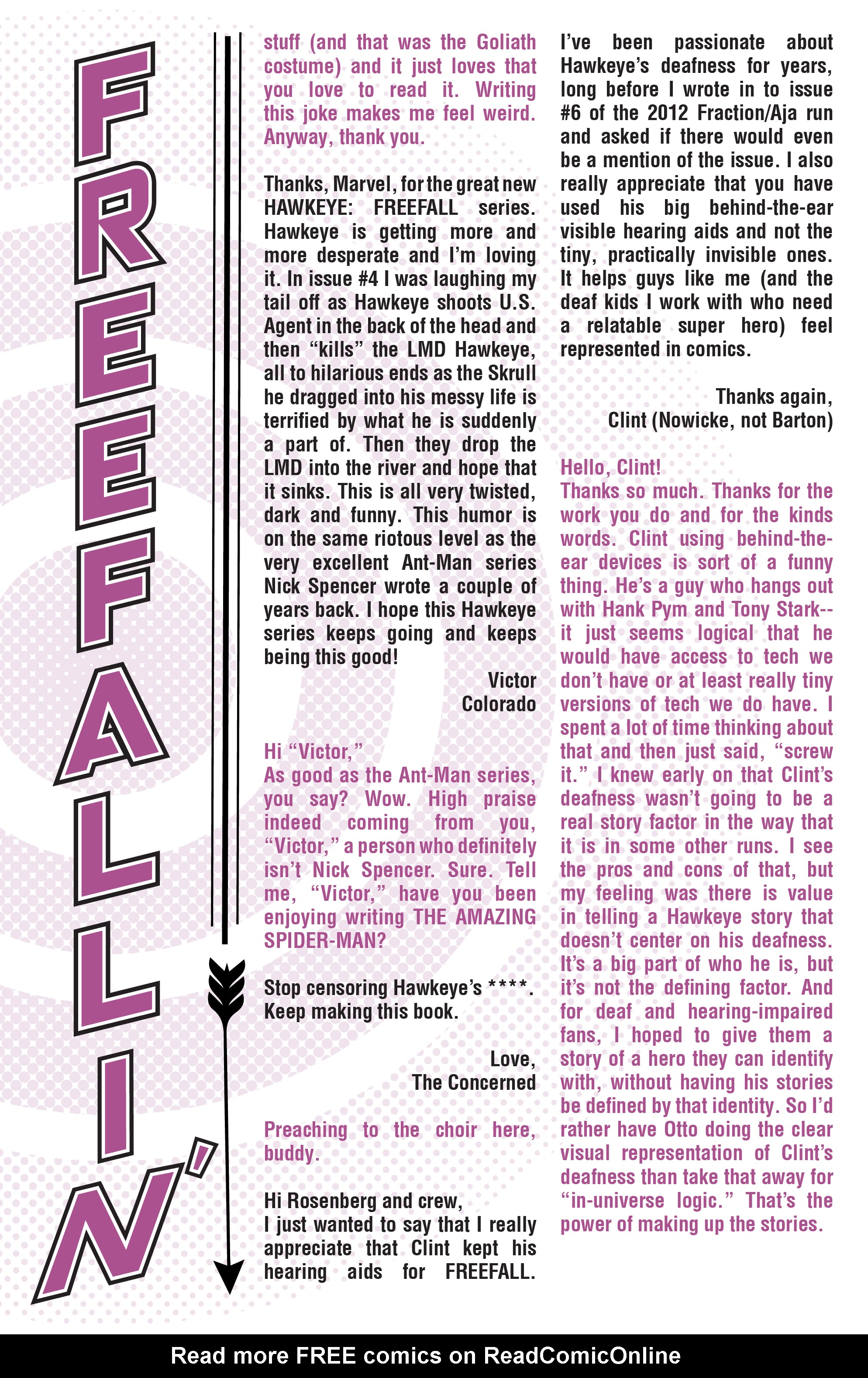 Read online Hawkeye: Freefall comic -  Issue #6 - 22