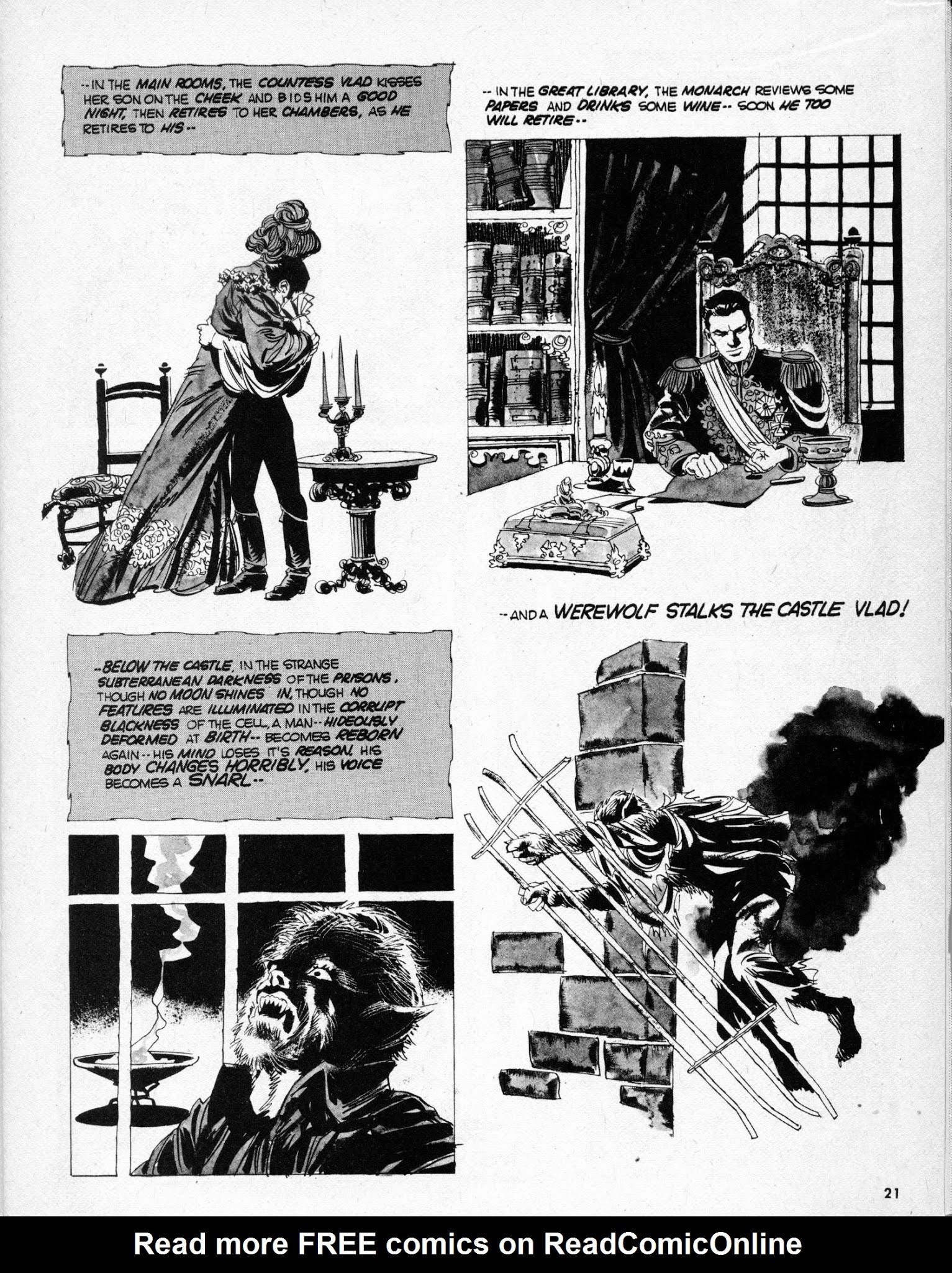 Read online Scream (1973) comic -  Issue #10 - 21