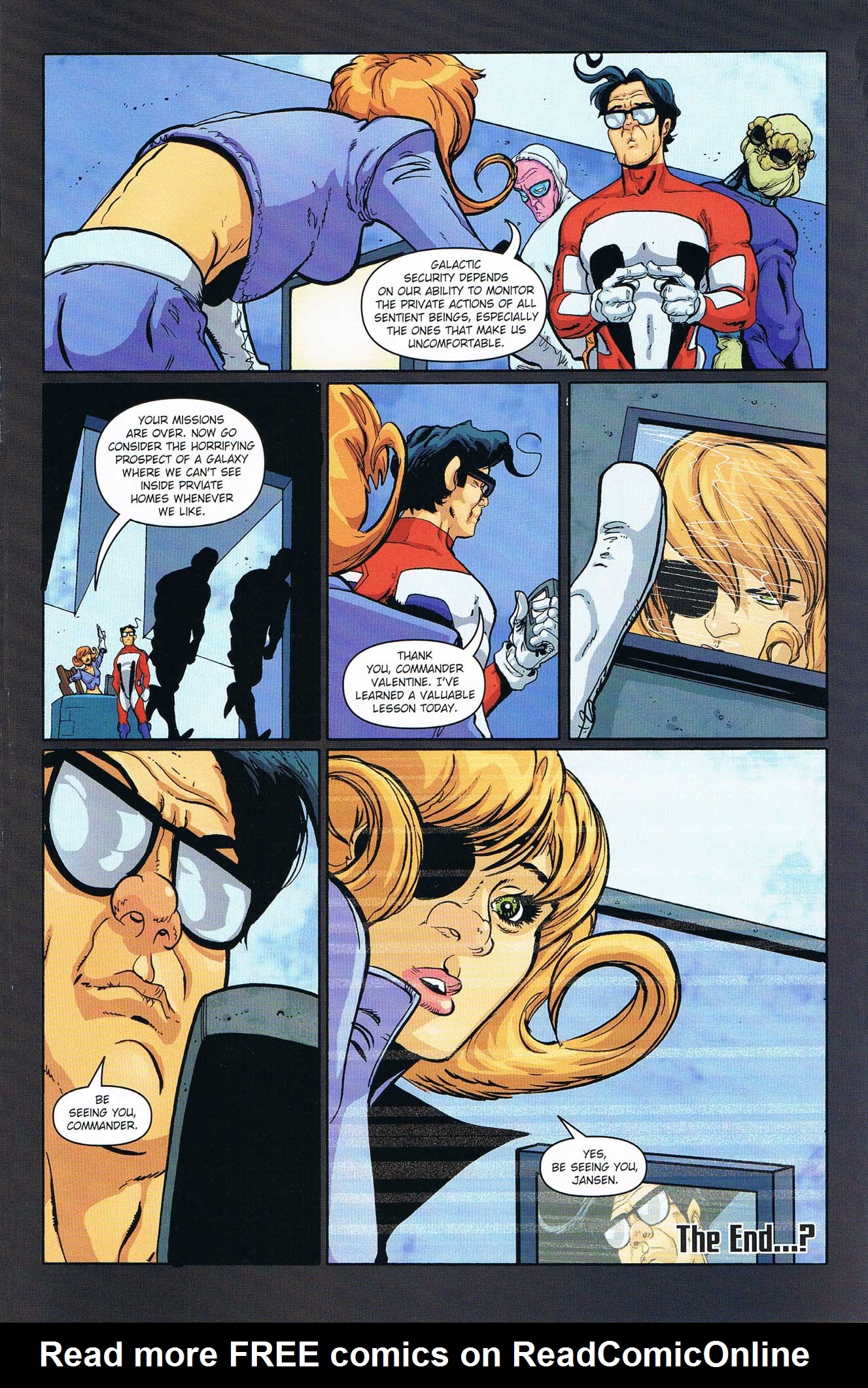 Read online Stephen Colbert's Tek Jansen comic -  Issue #5 - 9