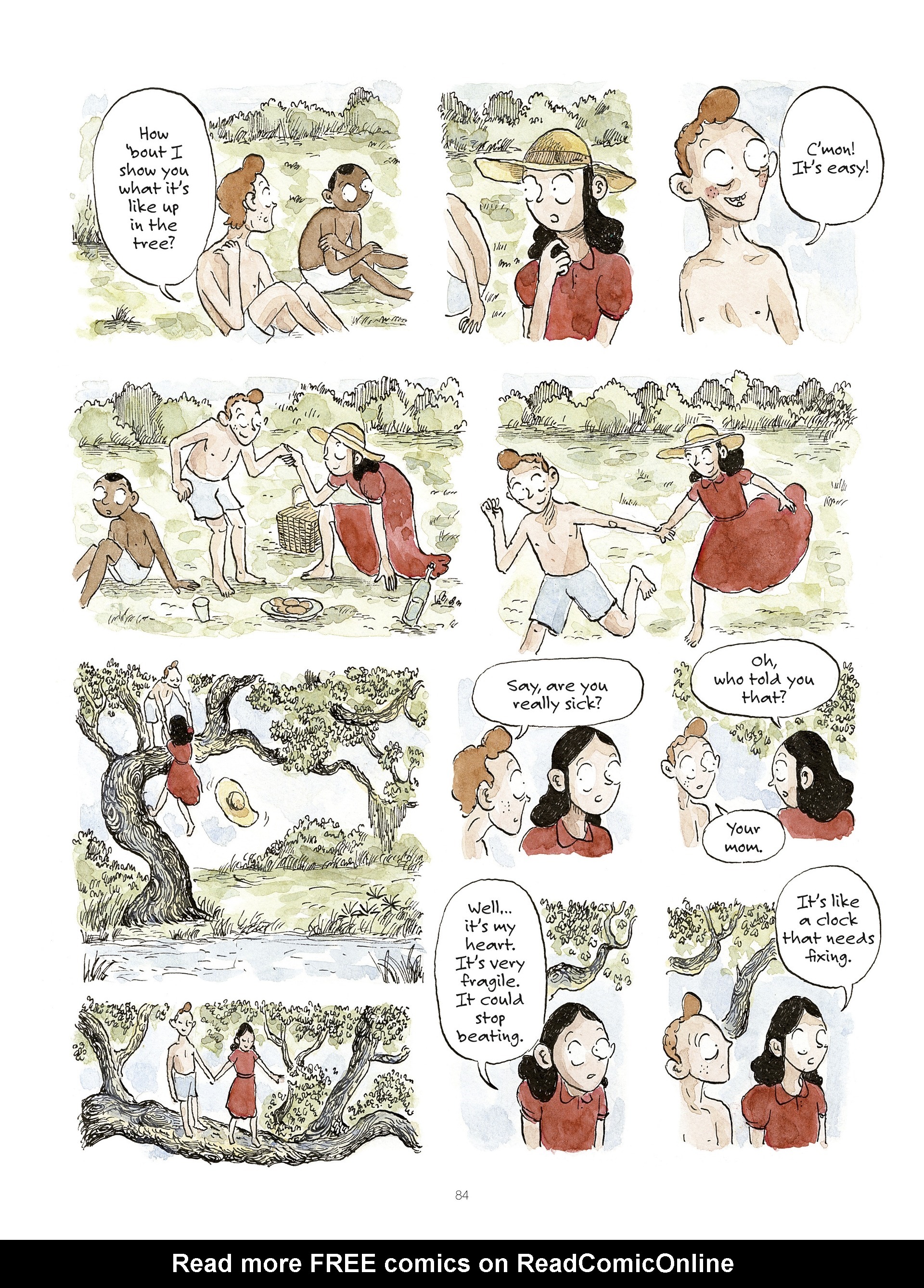 Read online Swamp: A Summer in the Bayou comic -  Issue # TPB (Part 1) - 86