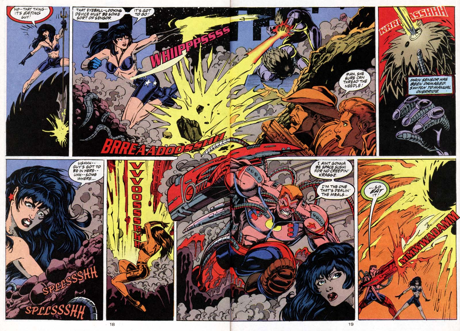 Read online Justice League America comic -  Issue #100b - 26