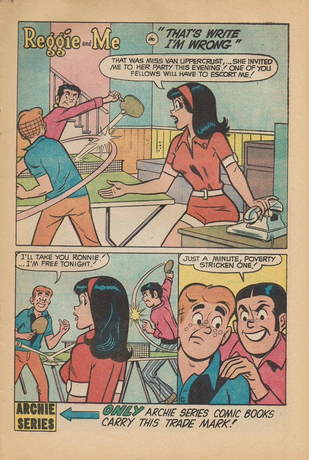 Read online Reggie and Me (1966) comic -  Issue #43 - 13