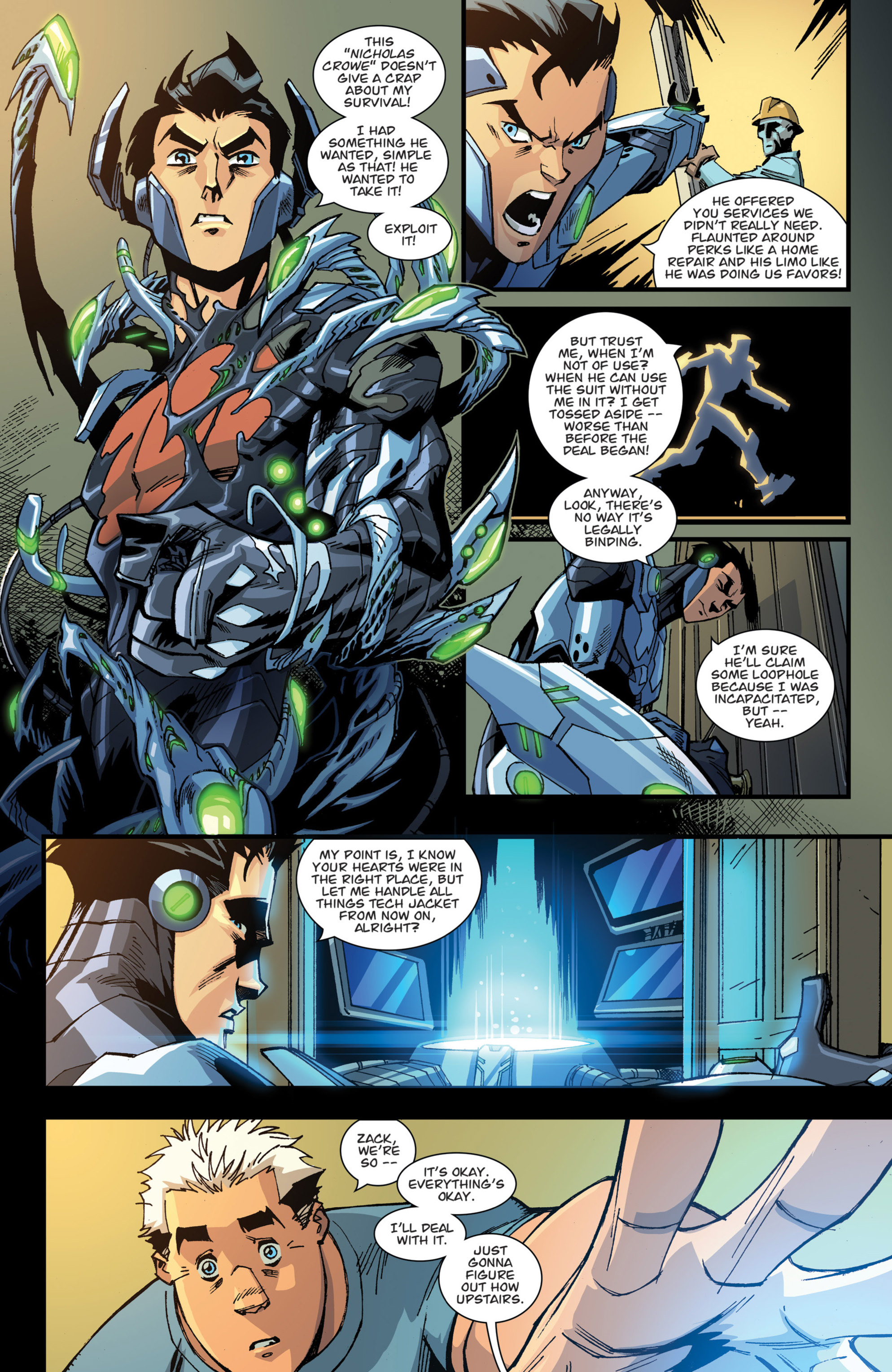 Read online Tech Jacket (2014) comic -  Issue #7 - 11