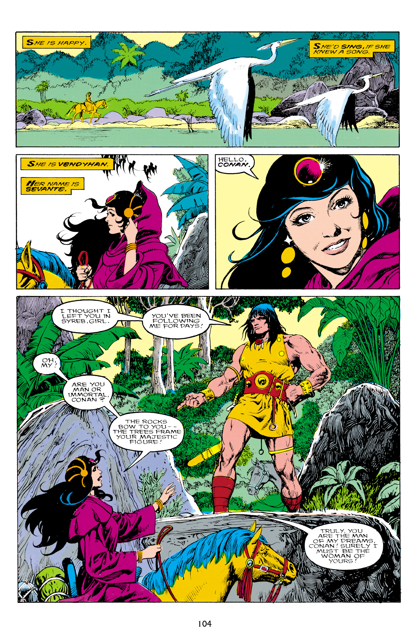 Read online The Chronicles of Conan comic -  Issue # TPB 27 (Part 1) - 104