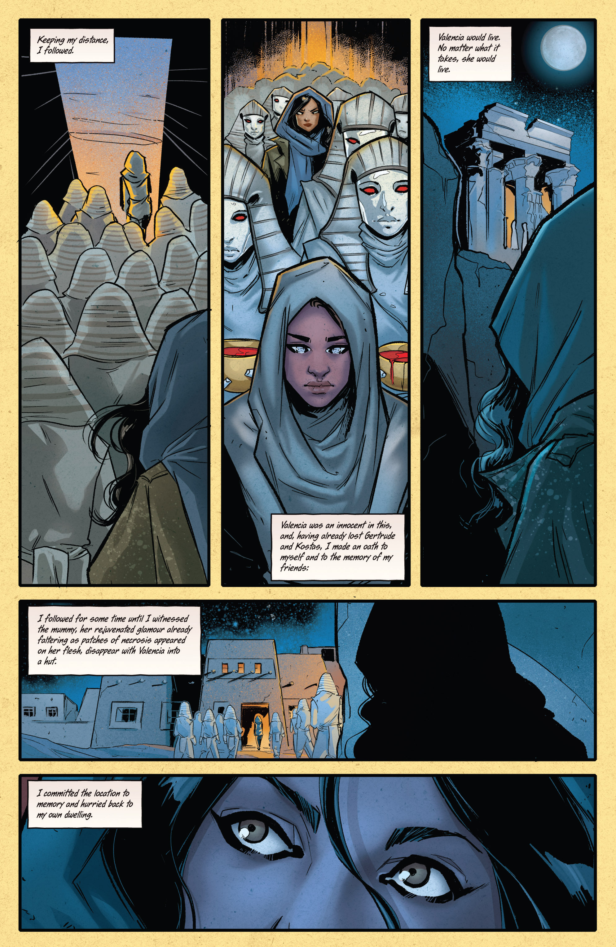 Read online Van Helsing vs The Mummy of Amun-Ra comic -  Issue #5 - 10