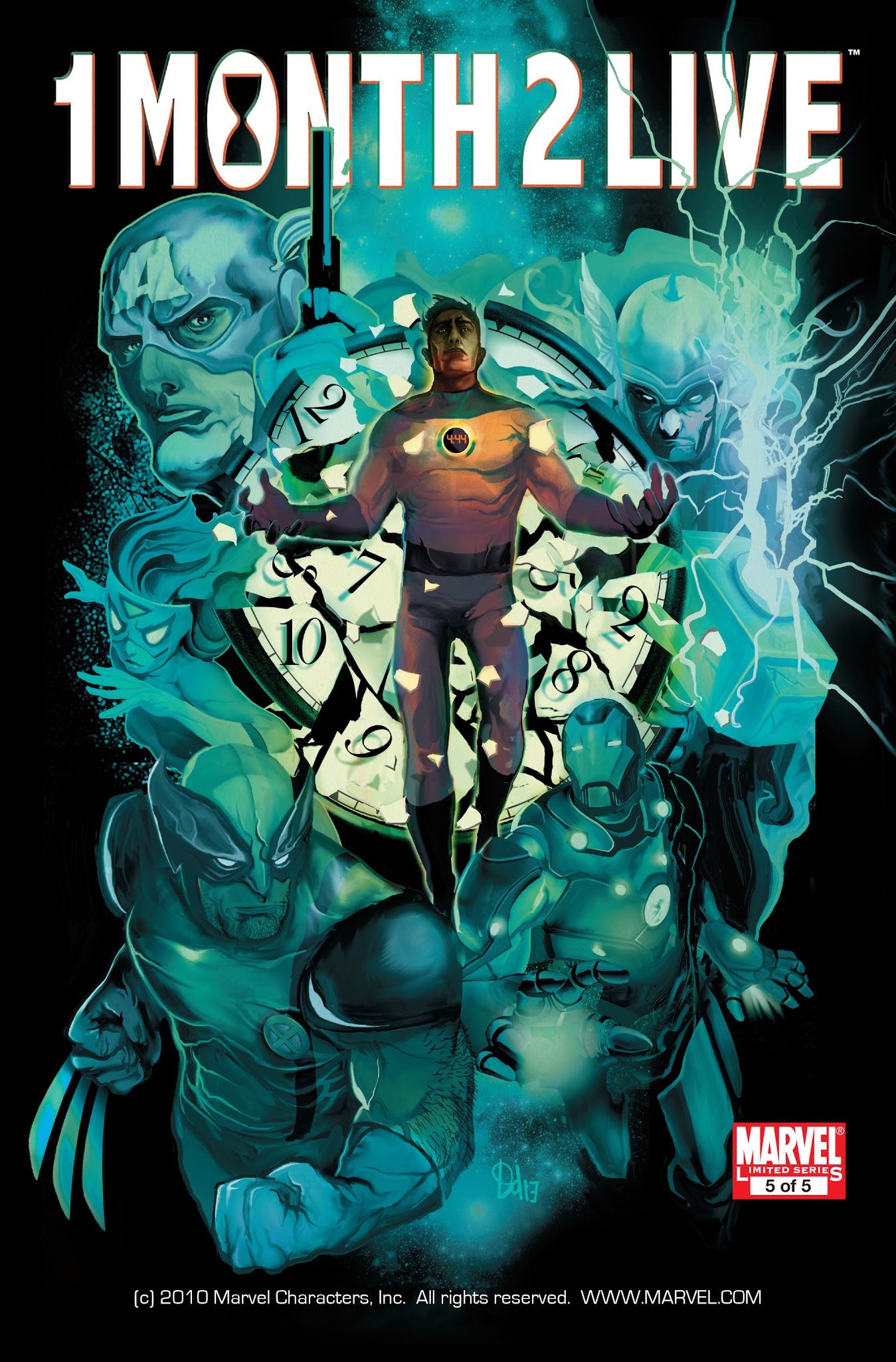 Read online Heroic Age: One Month To Live comic -  Issue #5 - 1