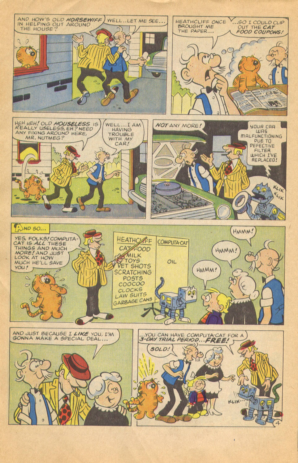 Read online Heathcliff comic -  Issue #5 - 6