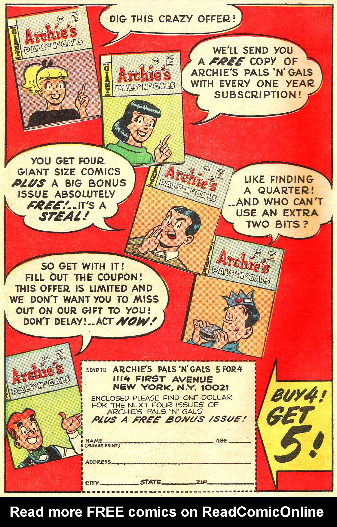 Read online Archie Giant Series Magazine comic -  Issue #147 - 26