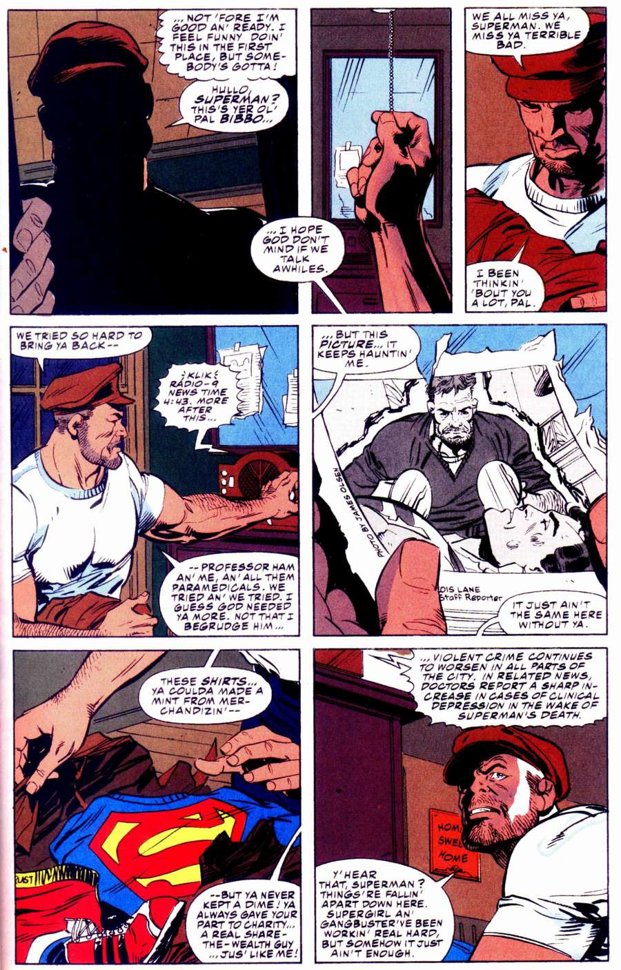 Read online Superman: The Return of Superman (1993) comic -  Issue # TPB (Part 1) - 29