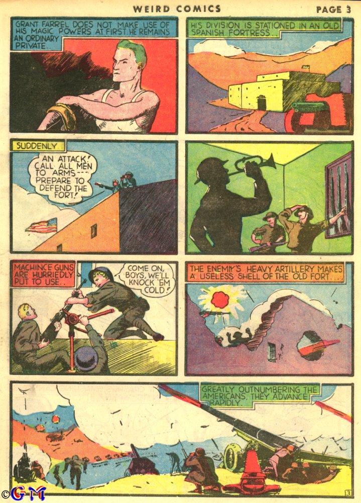 Read online Weird Comics comic -  Issue #3 - 5