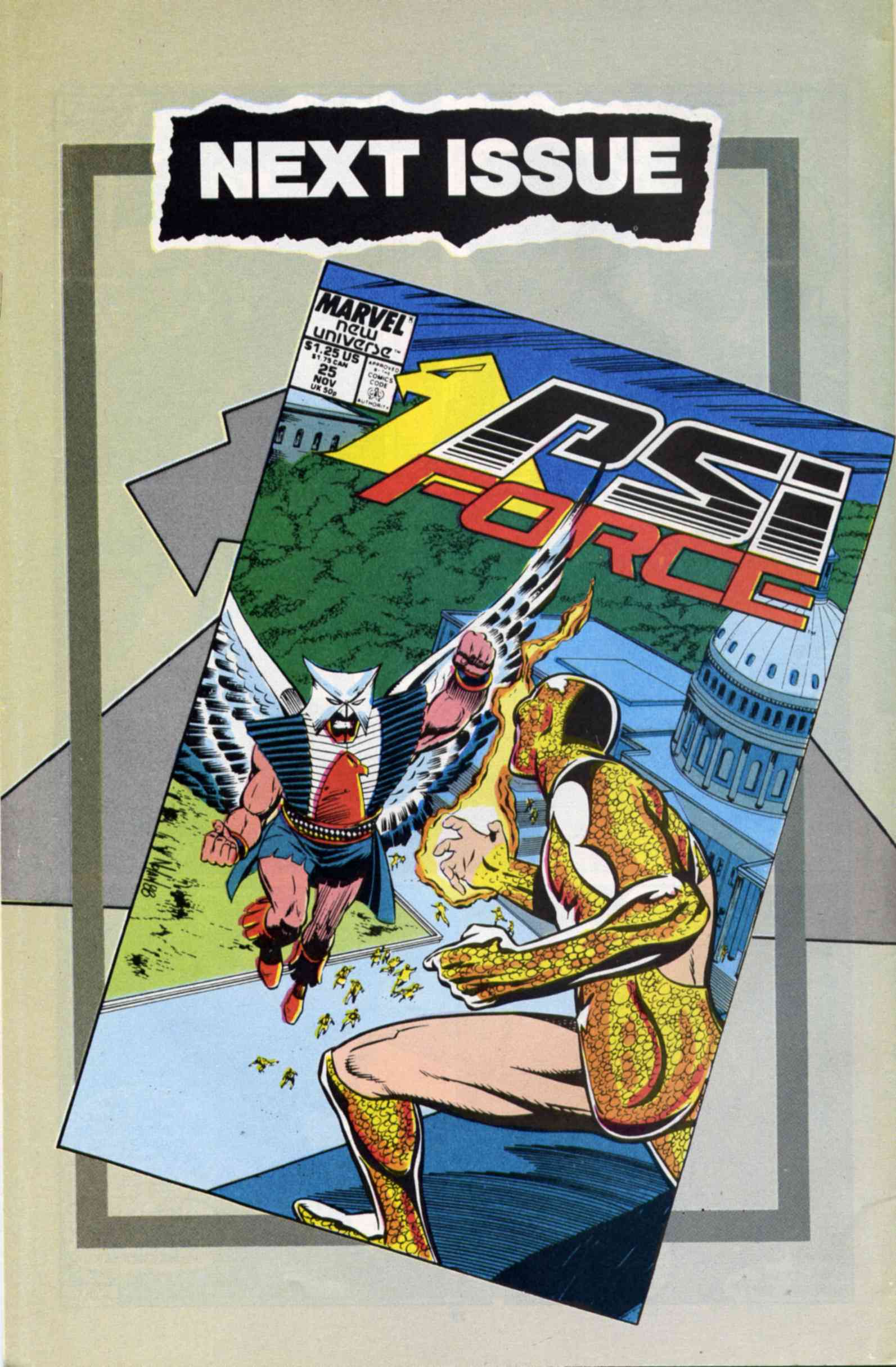 Read online Psi-Force comic -  Issue #24 - 32