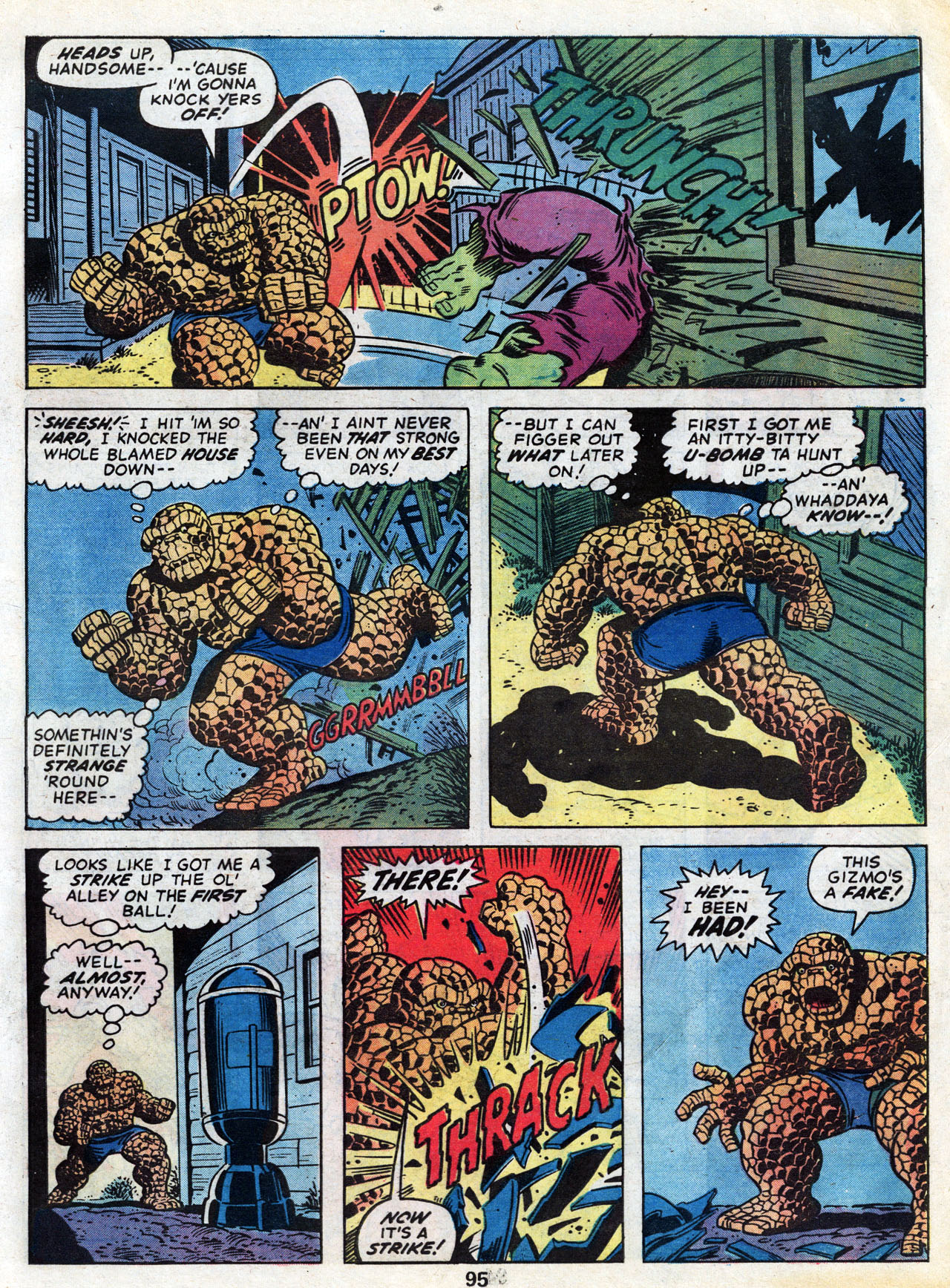 Read online Marvel Treasury Edition comic -  Issue #5 - 93