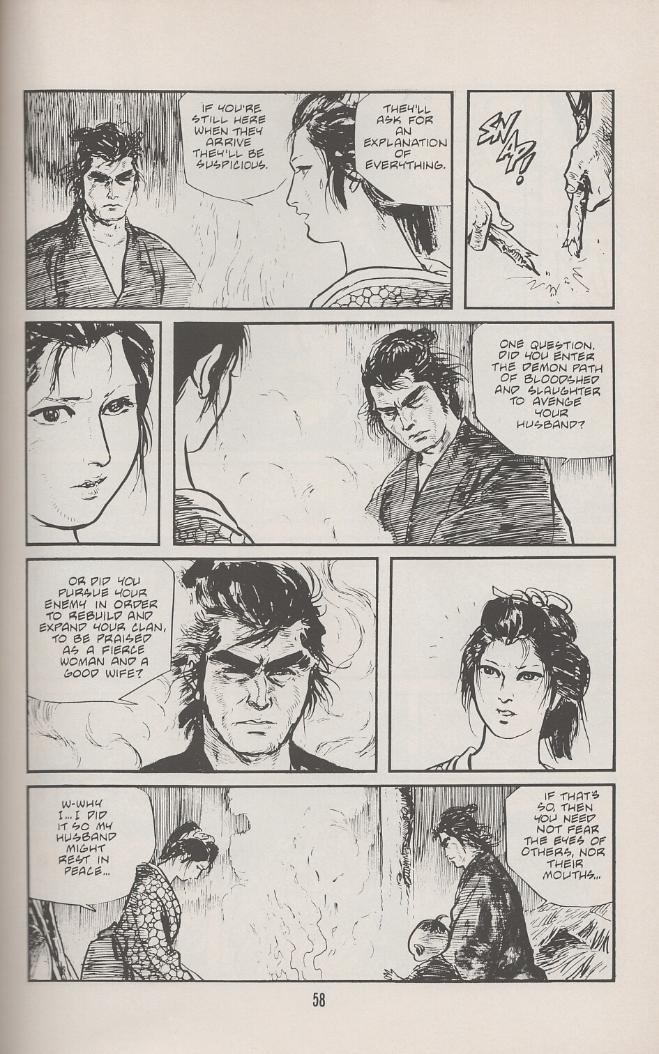 Read online Lone Wolf and Cub comic -  Issue #25 - 63