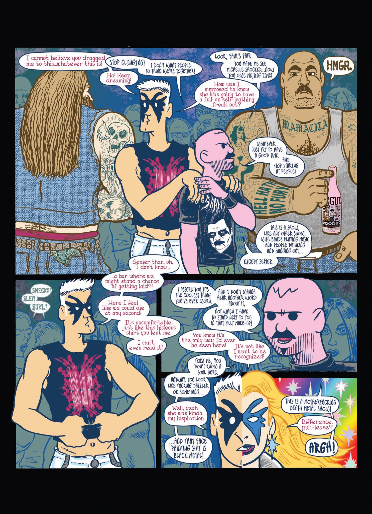 Read online Wuvable Oaf: Blood & Metal comic -  Issue # TPB - 21