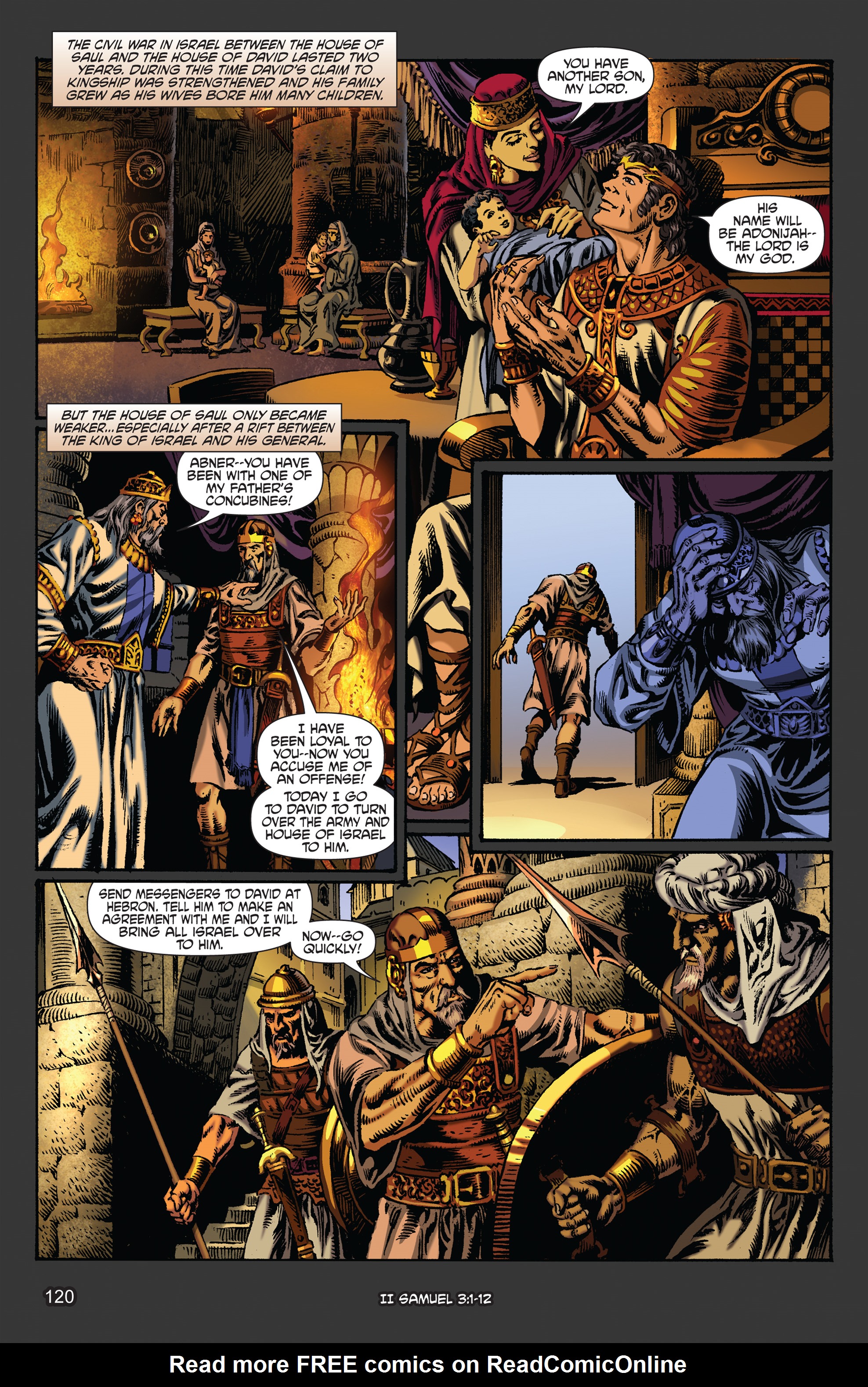 Read online The Kingstone Bible comic -  Issue #5 - 124