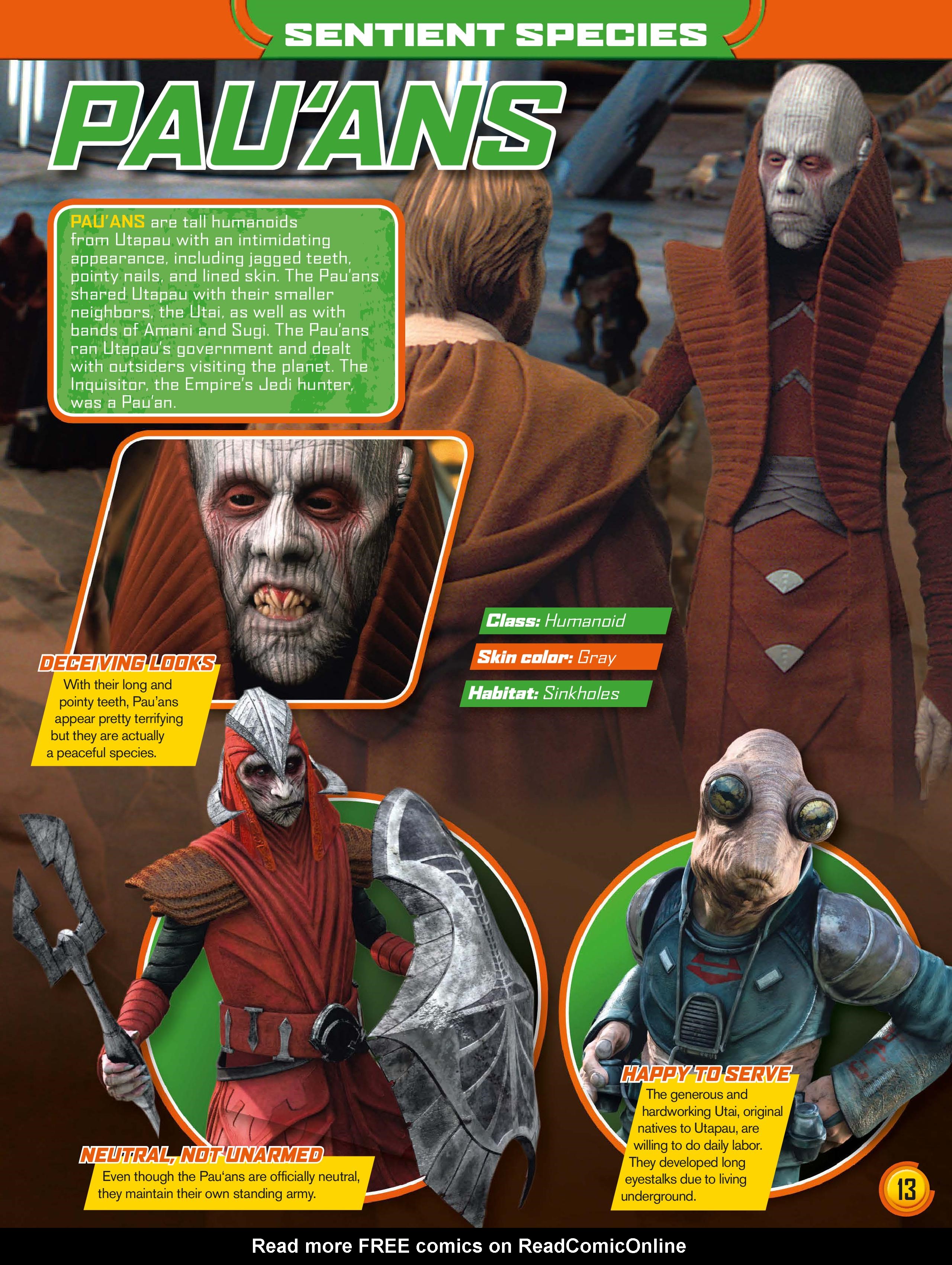 Read online Star Wars Jedi Master Magazine comic -  Issue #3 - 13