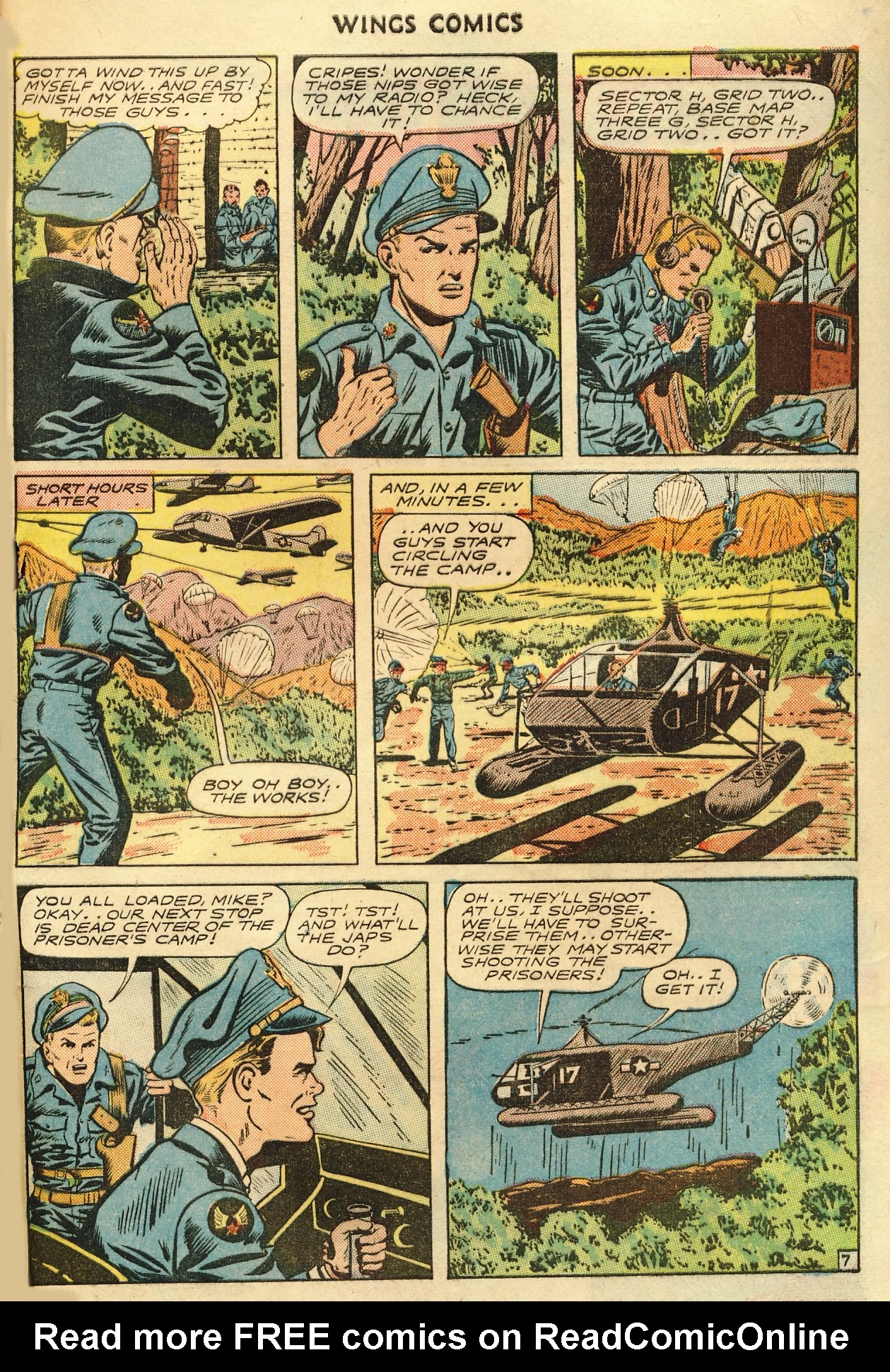 Read online Wings Comics comic -  Issue #59 - 49