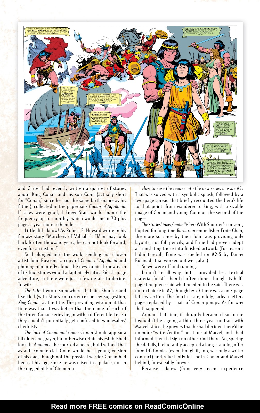 Conan the King: The Original Marvel Years Omnibus issue TPB (Part 1) - Page 7