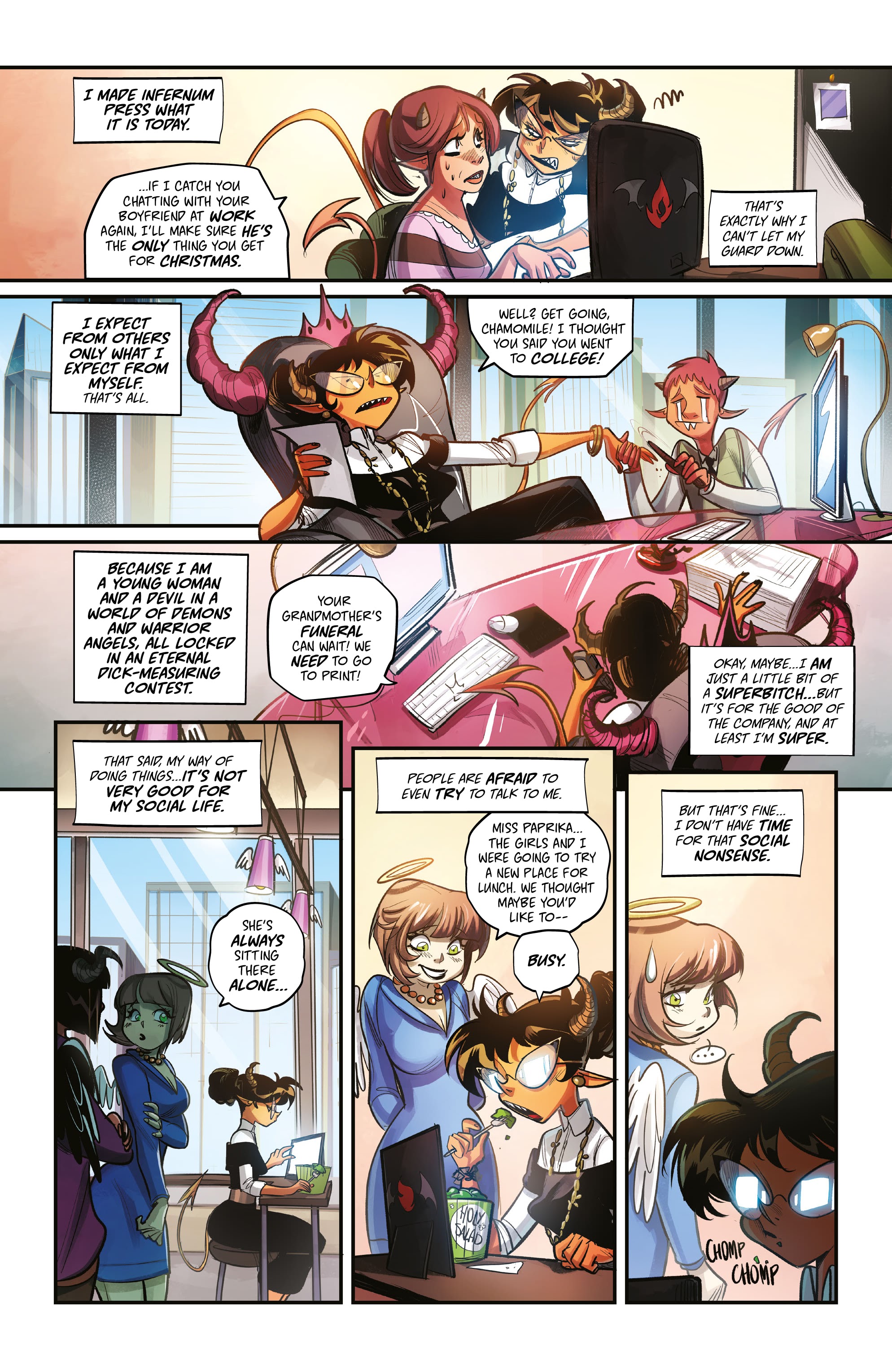 Read online Mirka Andolfo's Sweet Paprika comic -  Issue #1 - 11